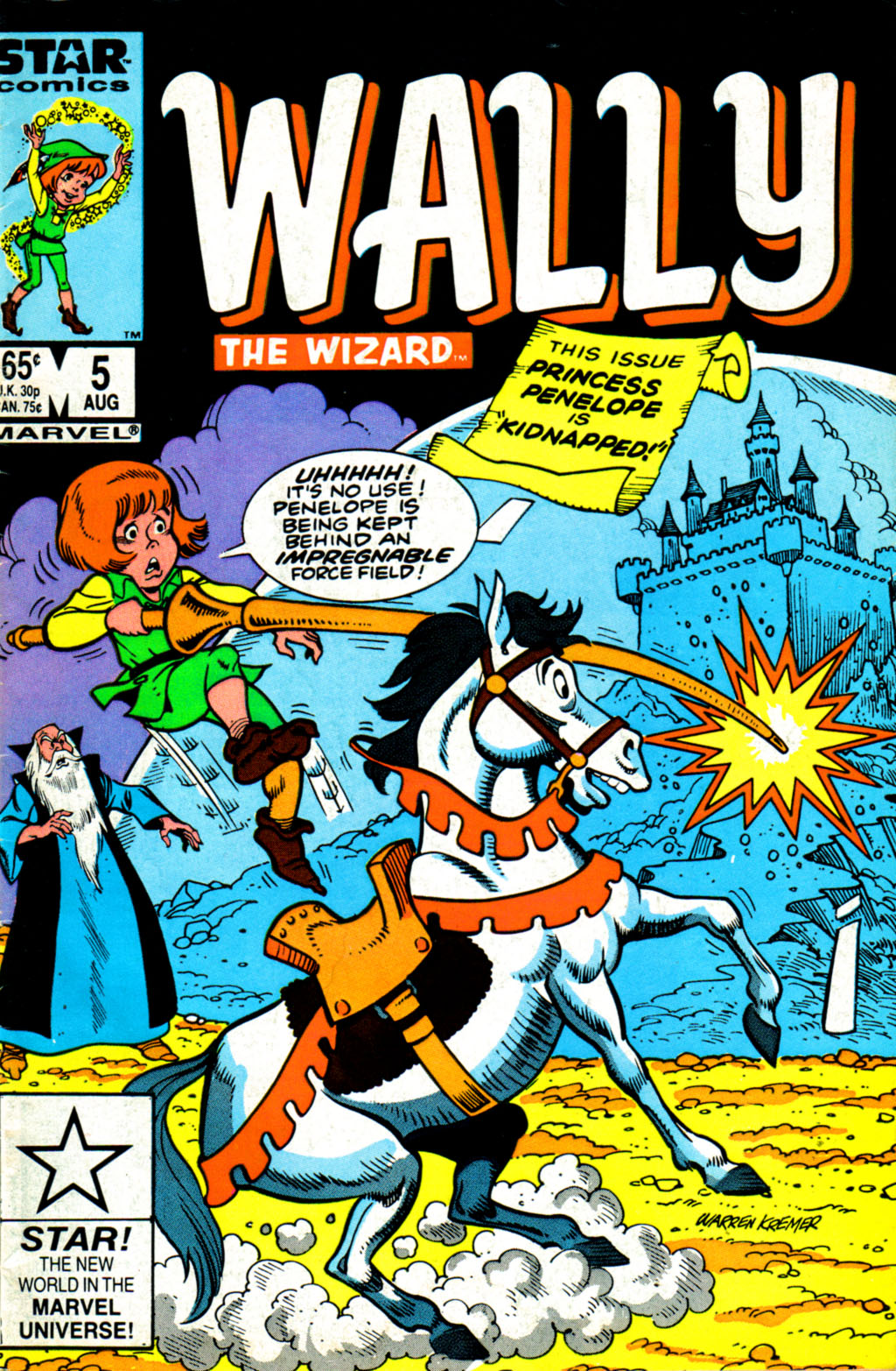 Read online Wally the Wizard comic -  Issue #5 - 1