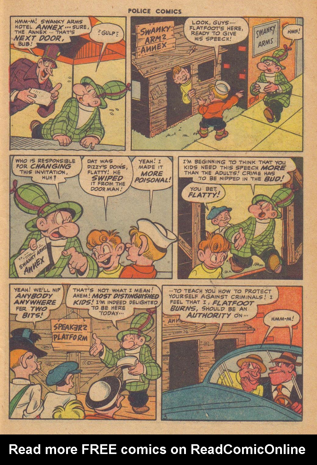 Read online Police Comics comic -  Issue #66 - 48