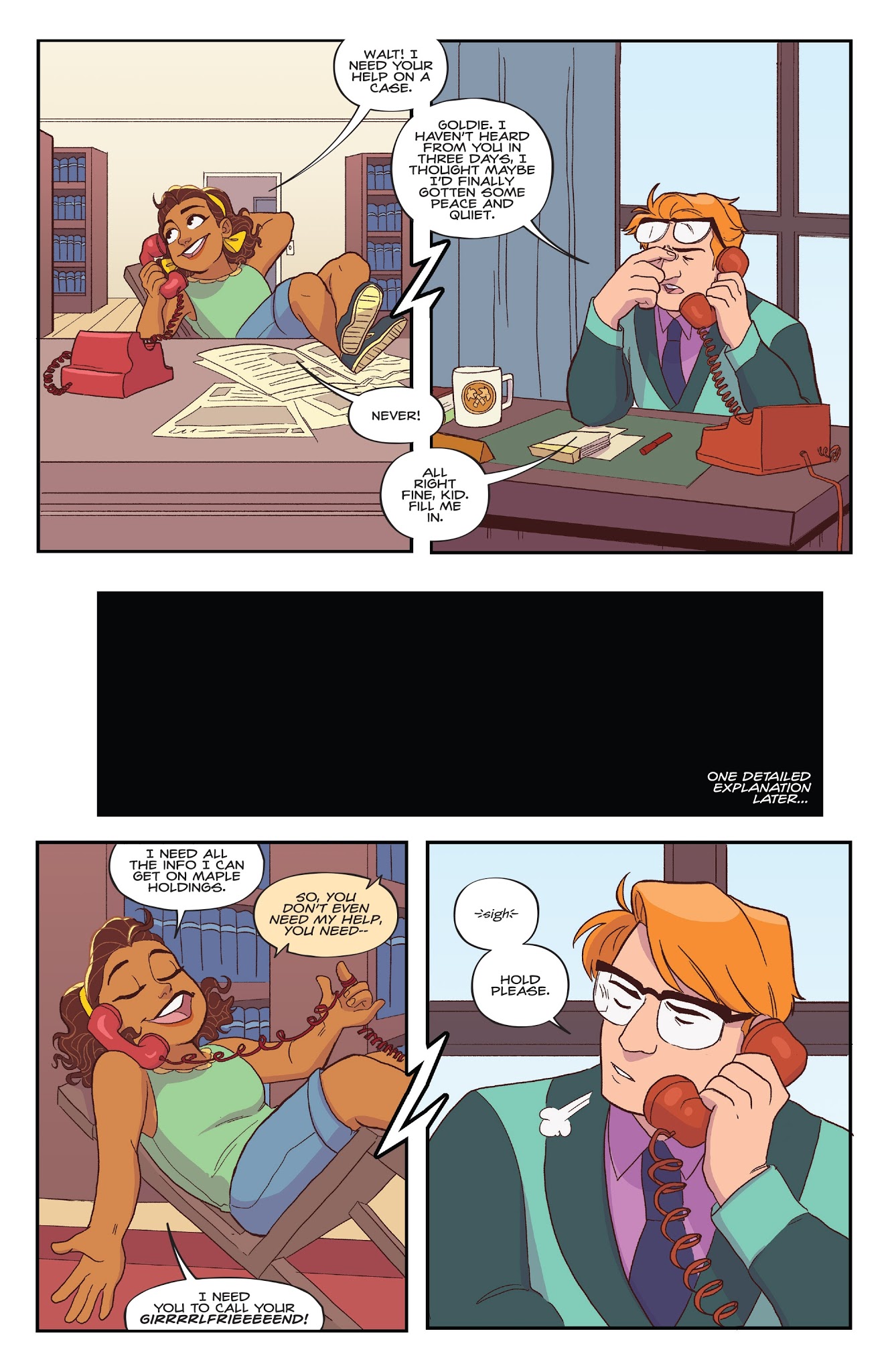 Read online Goldie Vance comic -  Issue # _TPB 3 - 71