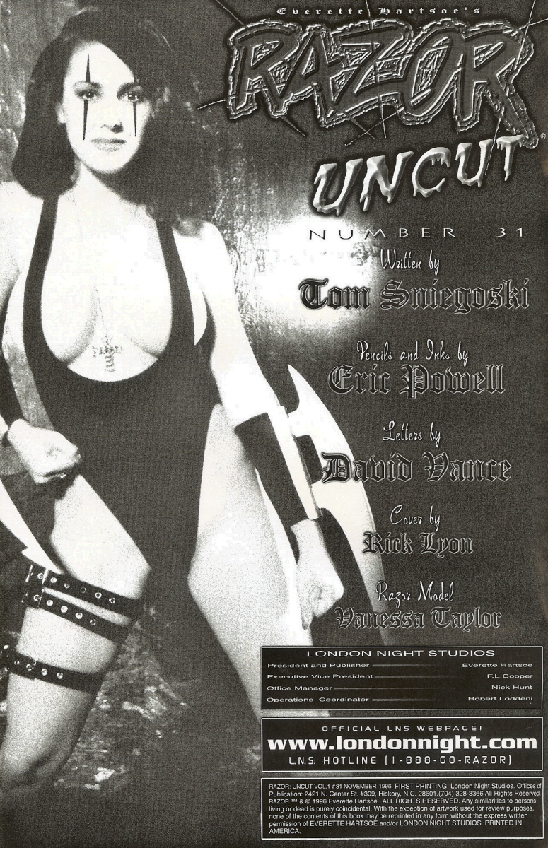 Read online Razor: Uncut comic -  Issue #31 - 2