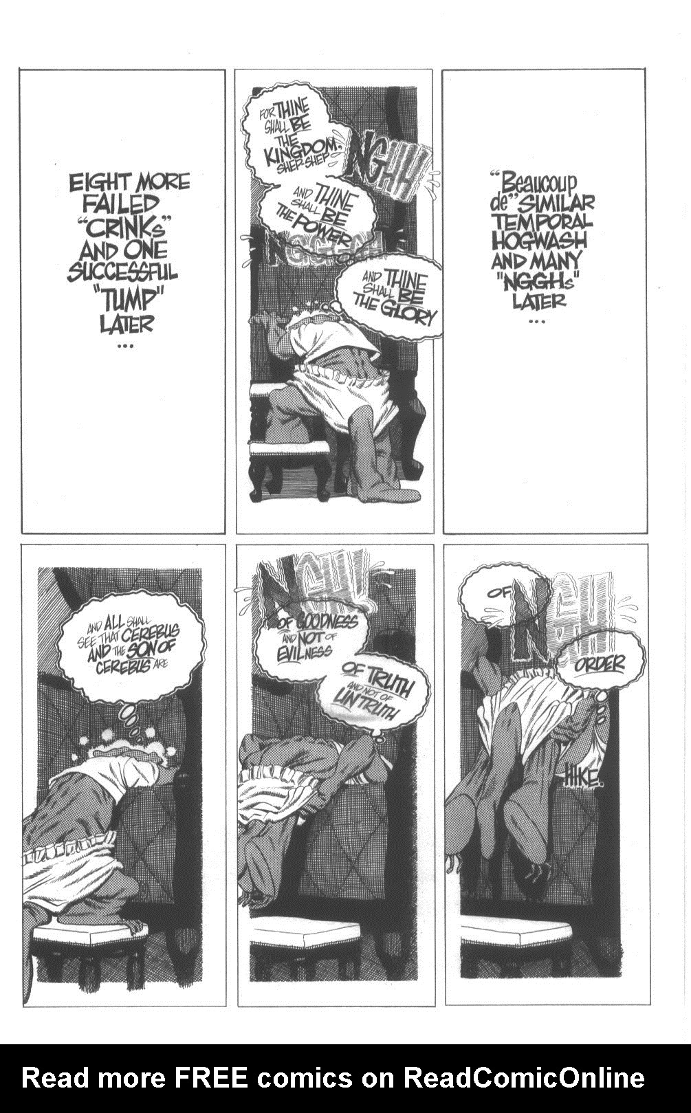 Read online Cerebus comic -  Issue #293 - 11