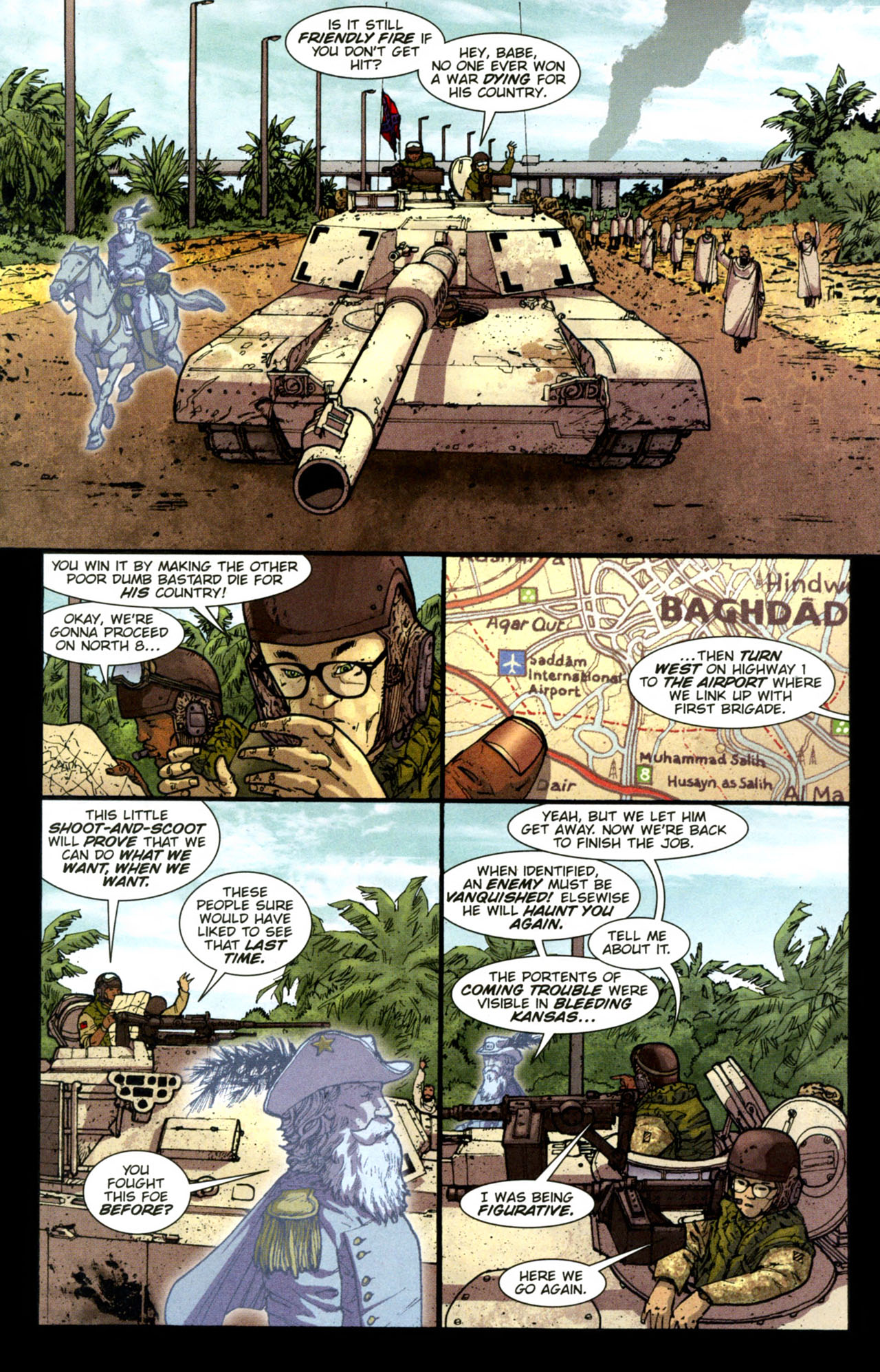 Read online The Haunted Tank comic -  Issue #4 - 10