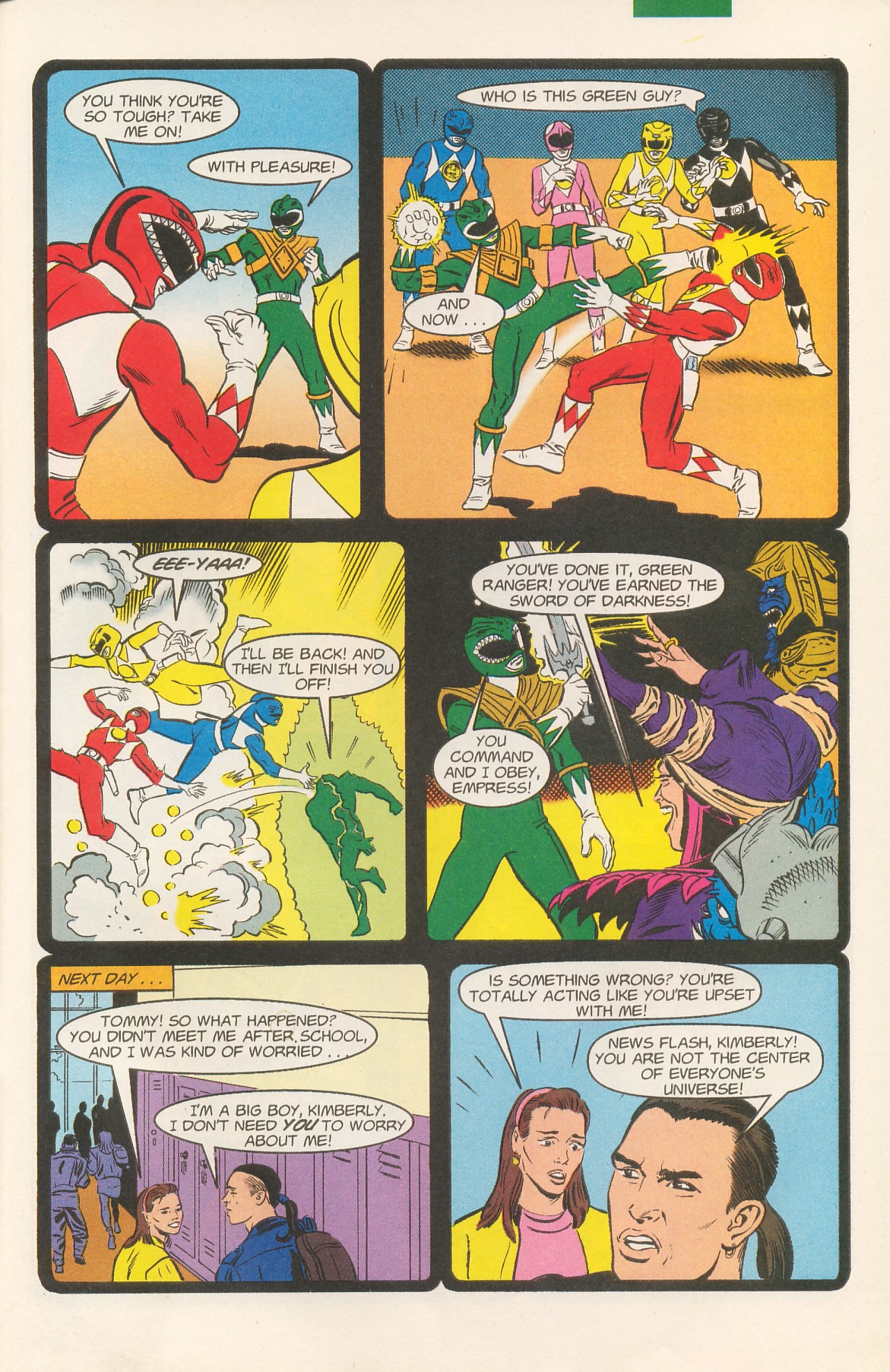 Read online Mighty Morphin Power Rangers Saga comic -  Issue #1 - 29