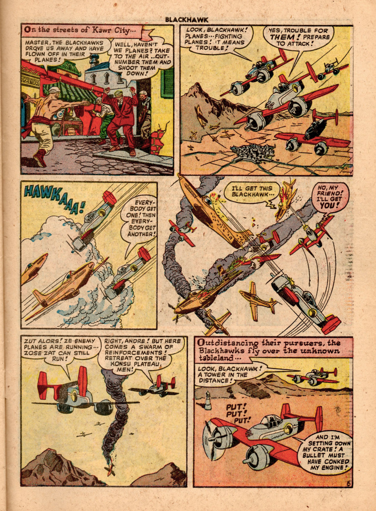 Read online Blackhawk (1957) comic -  Issue #21 - 41