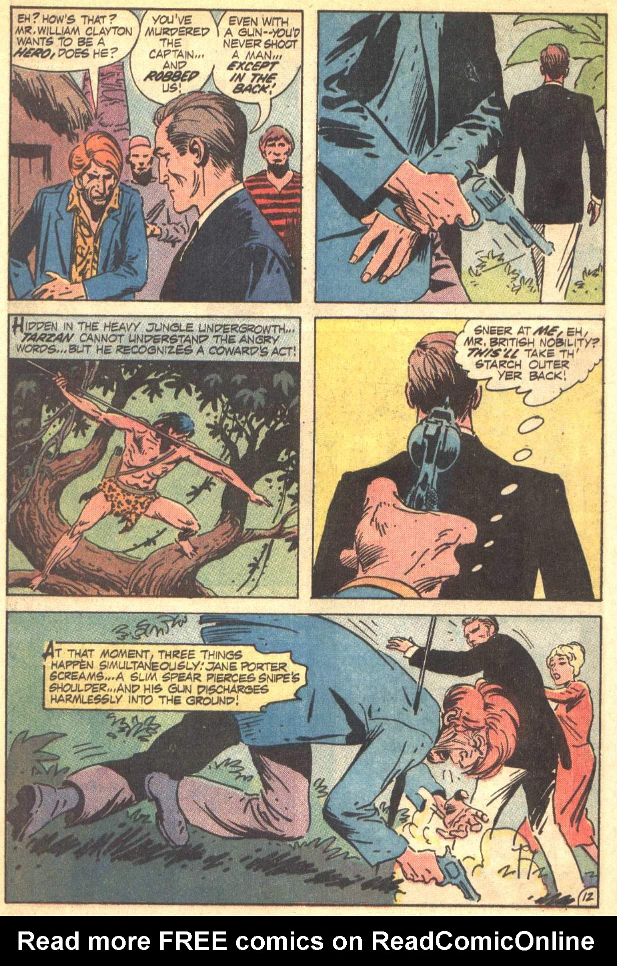 Read online Tarzan (1972) comic -  Issue #209 - 12