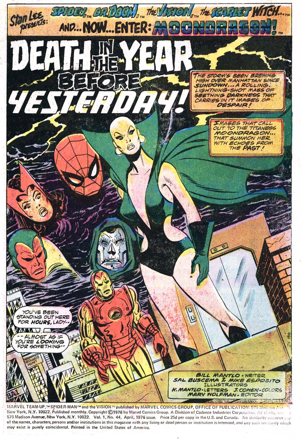Read online Marvel Team-Up (1972) comic -  Issue #44 - 2