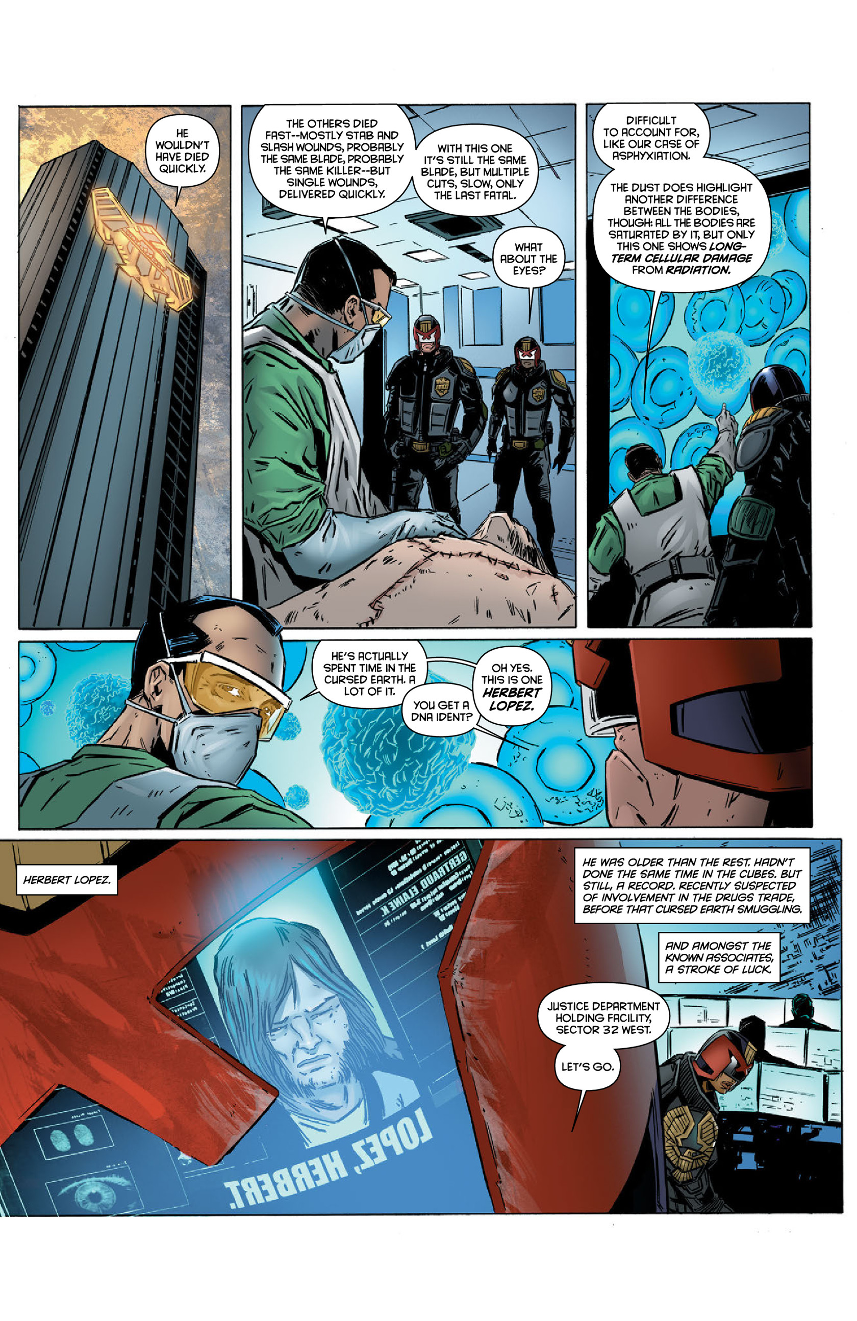 Read online Dredd: Dust comic -  Issue #1 - 13