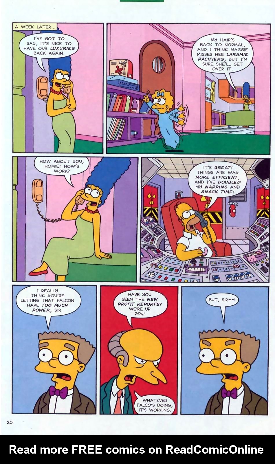Read online Simpsons Comics comic -  Issue #72 - 21