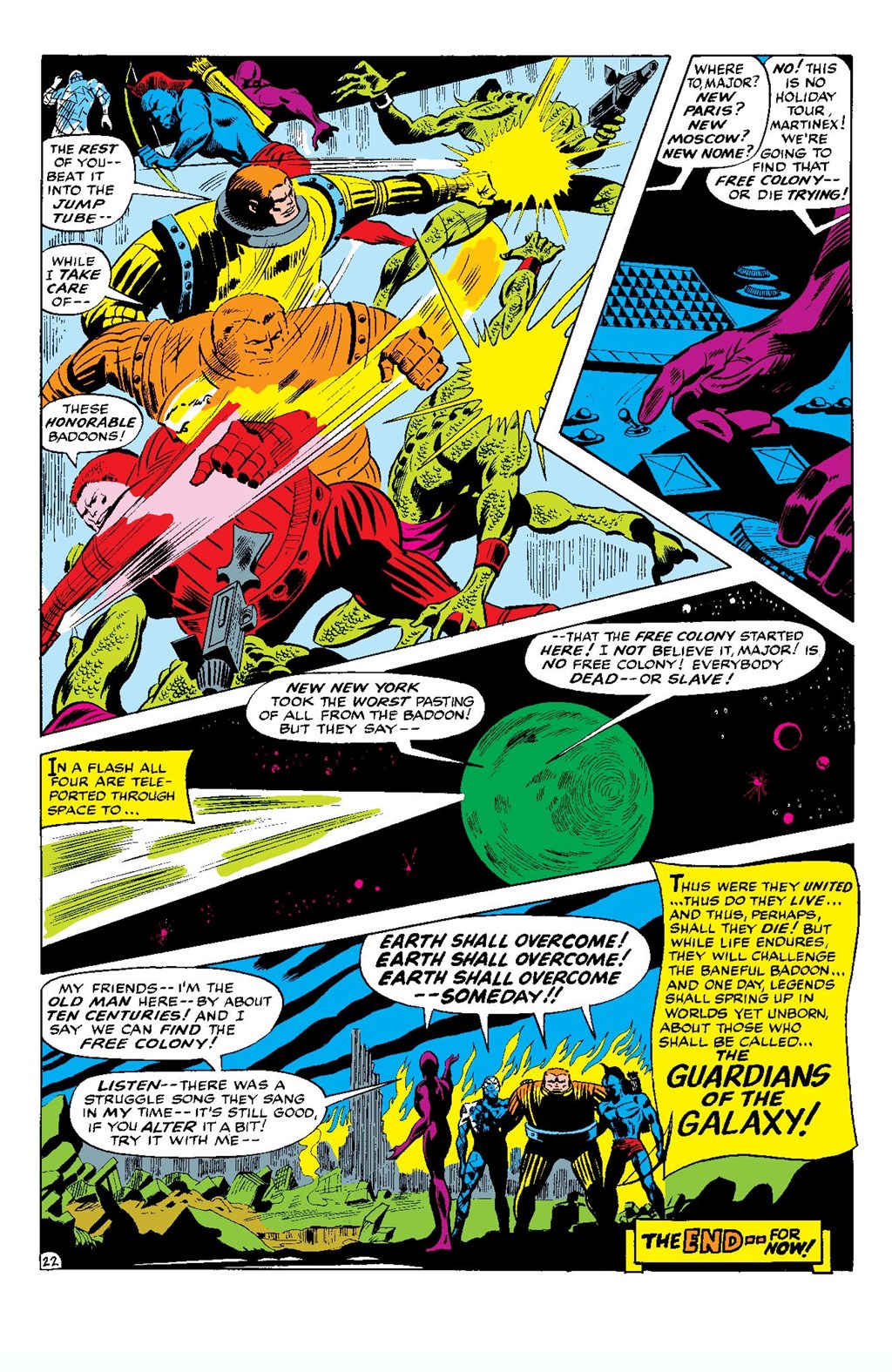Read online Guardians of the Galaxy Epic Collection: Earth Shall Overcome comic -  Issue # TPB (Part 1) - 26