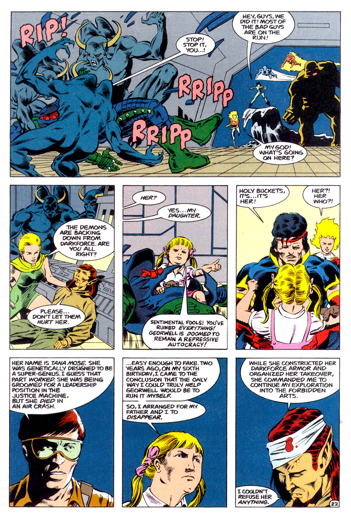 Read online Justice Machine featuring The Elementals comic -  Issue #4 - 24