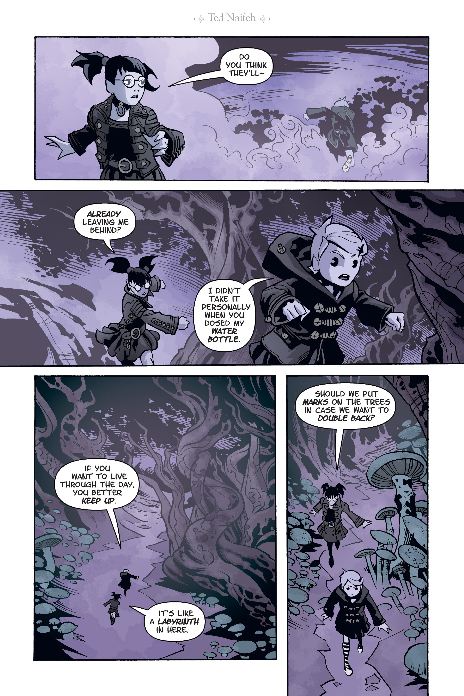 Read online Courtney Crumrin comic -  Issue # _TPB 5 - 60