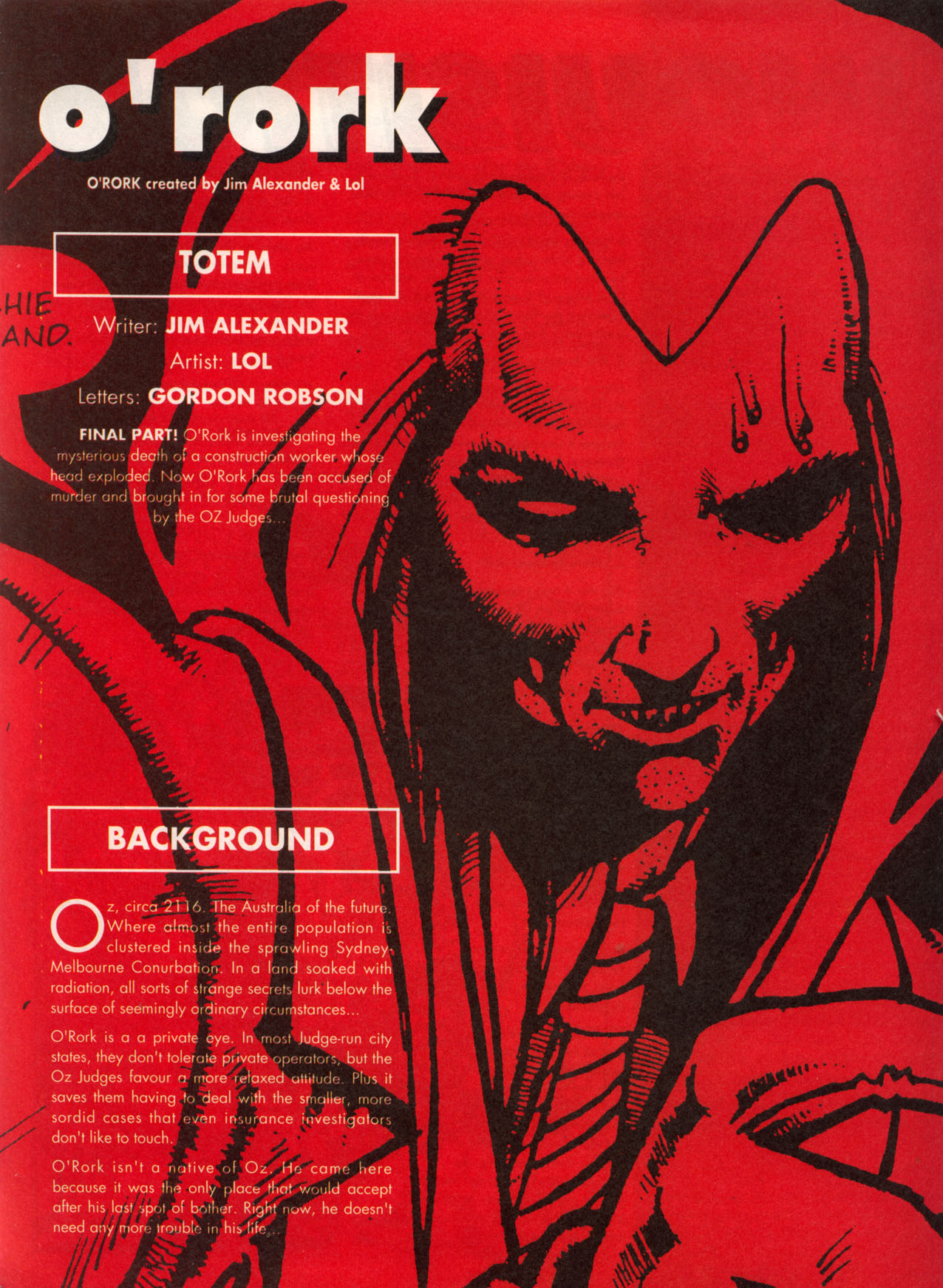 Read online Judge Dredd: The Megazine (vol. 2) comic -  Issue #62 - 32
