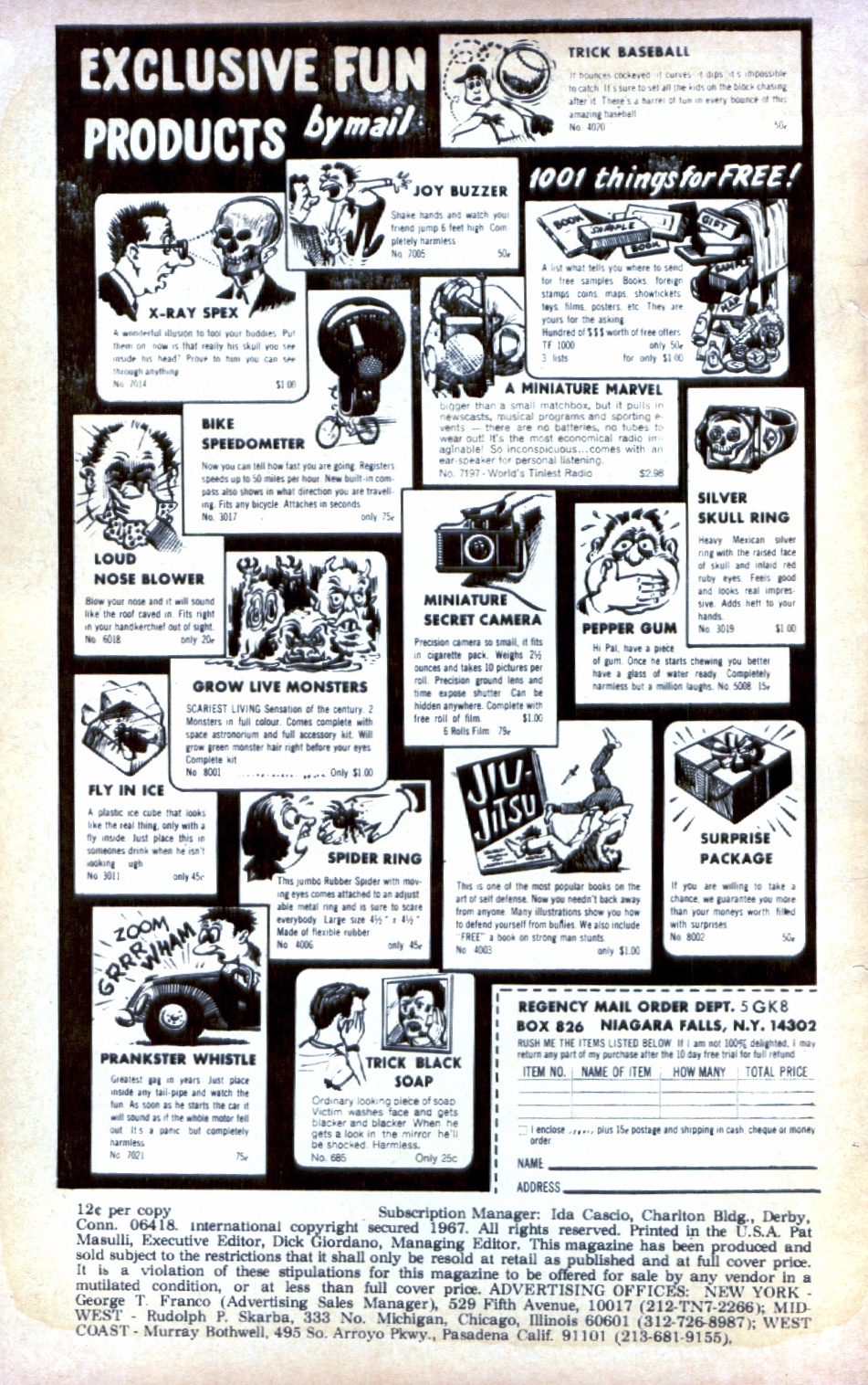 Read online Strange Suspense Stories (1967) comic -  Issue #1 - 2