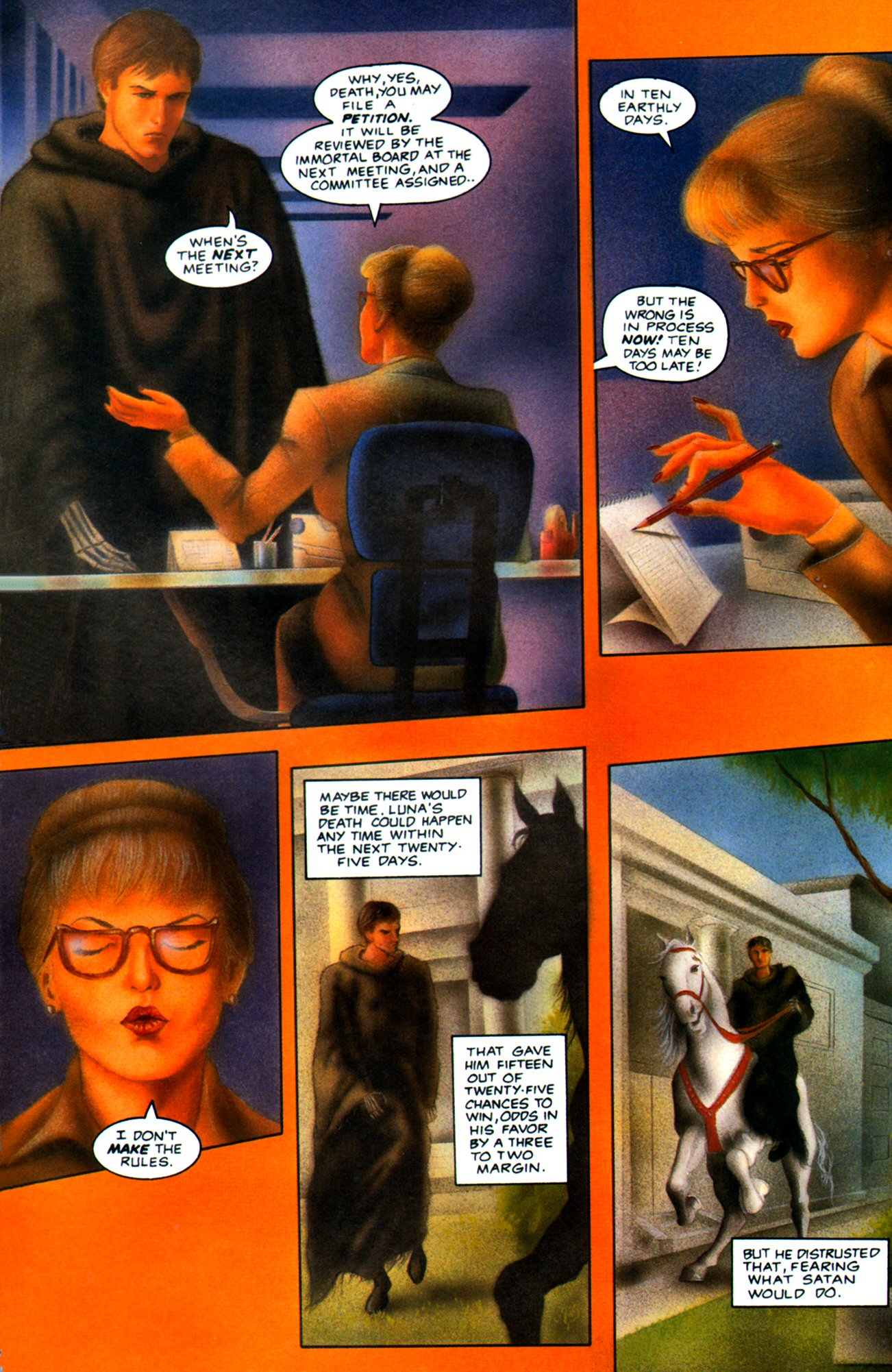 Read online Piers Anthony's Incarnations of Immortality: On A Pale Horse comic -  Issue #5 - 16