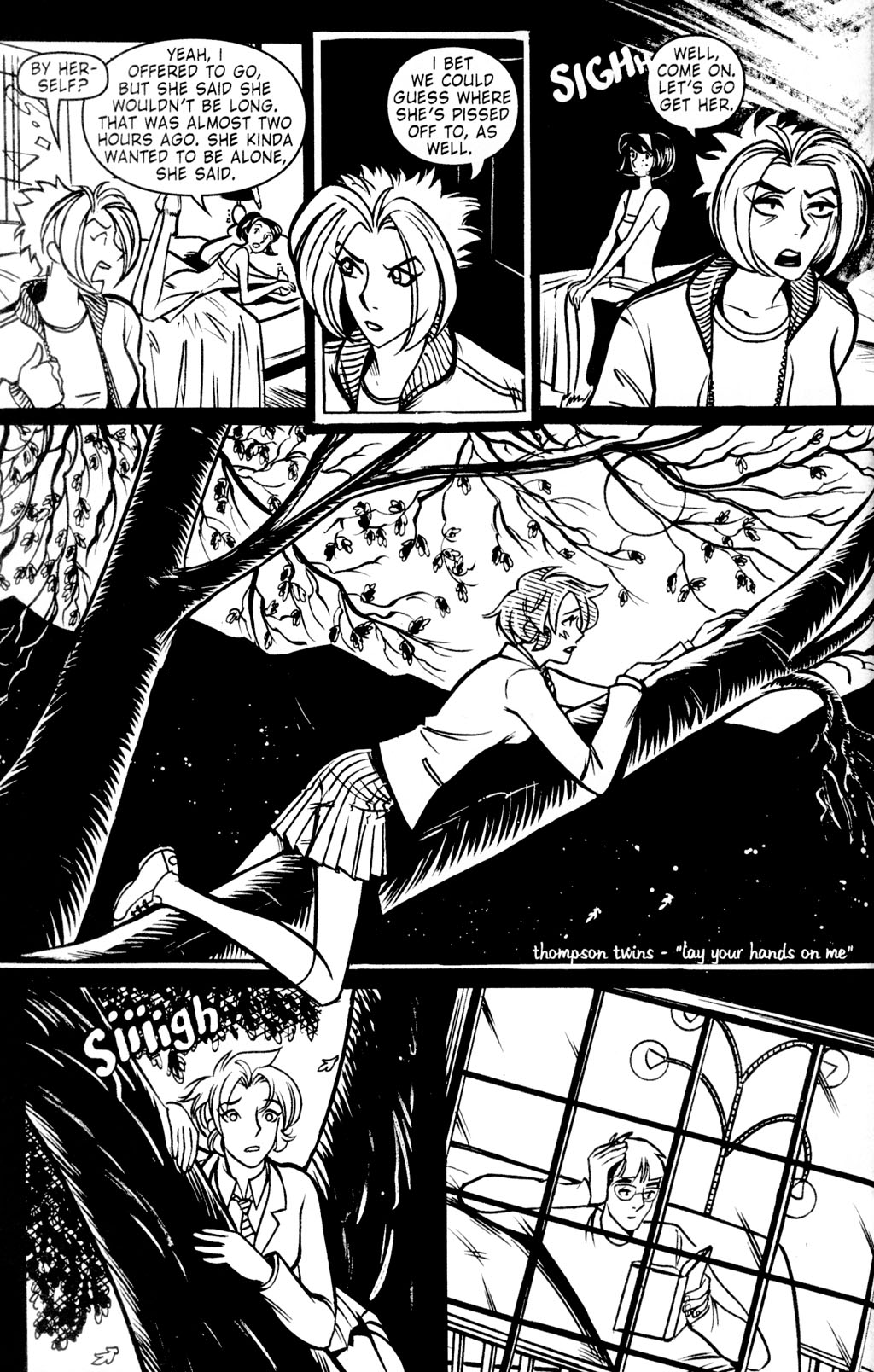 Read online Blue Monday: Painted Moon comic -  Issue #1 - 4