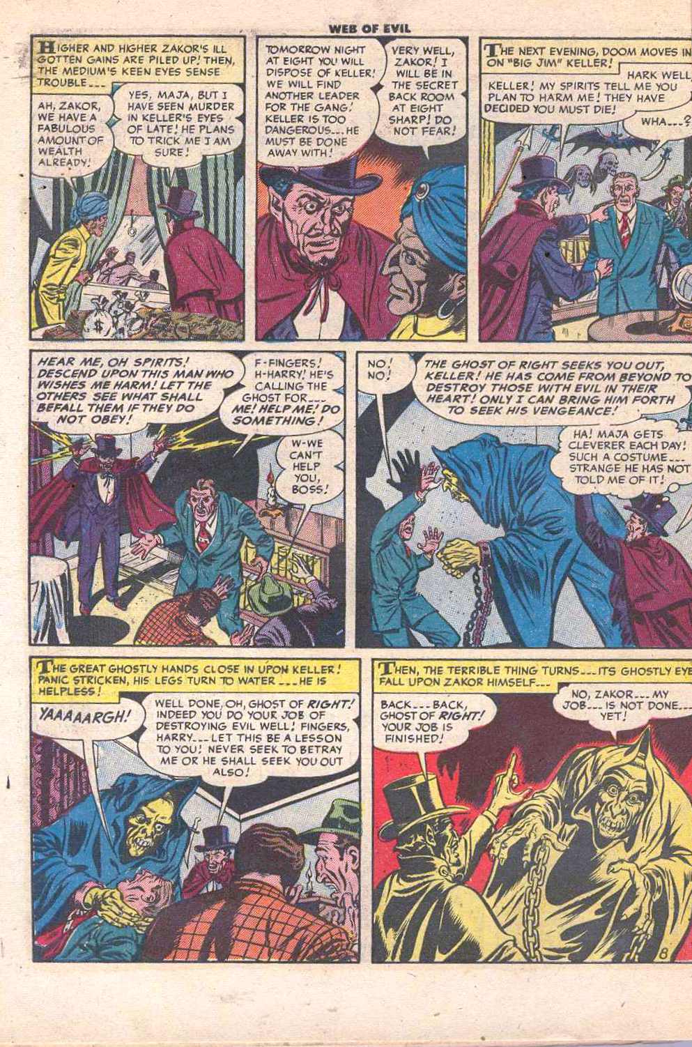 Read online Web of Evil comic -  Issue #16 - 10