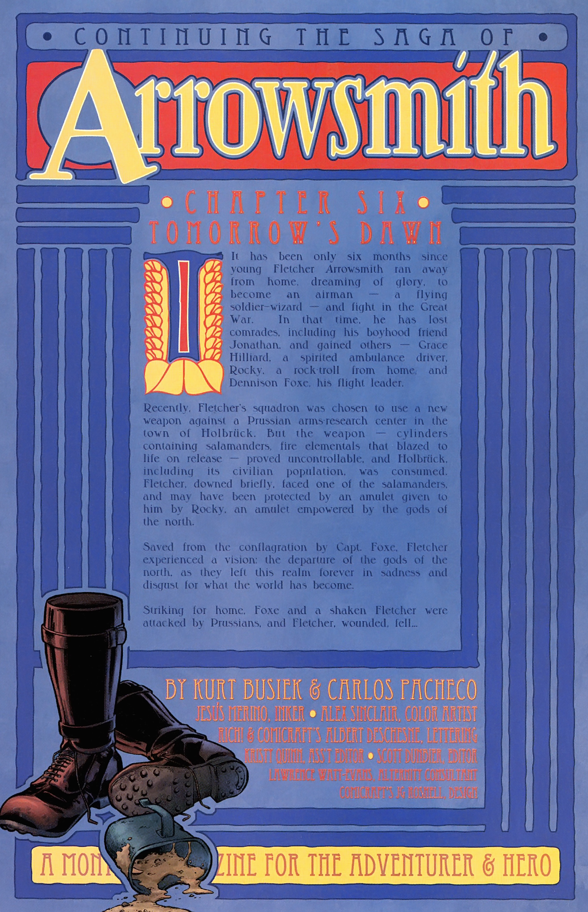 Read online Arrowsmith comic -  Issue #6 - 2