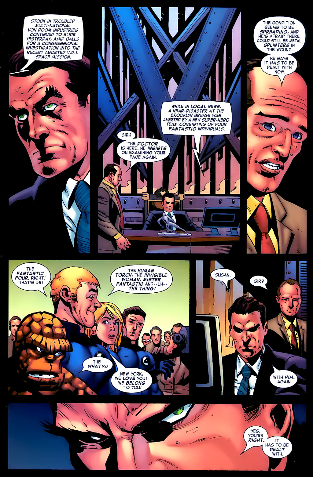Read online Fantastic Four Movie adaptation comic -  Issue # Full - 27