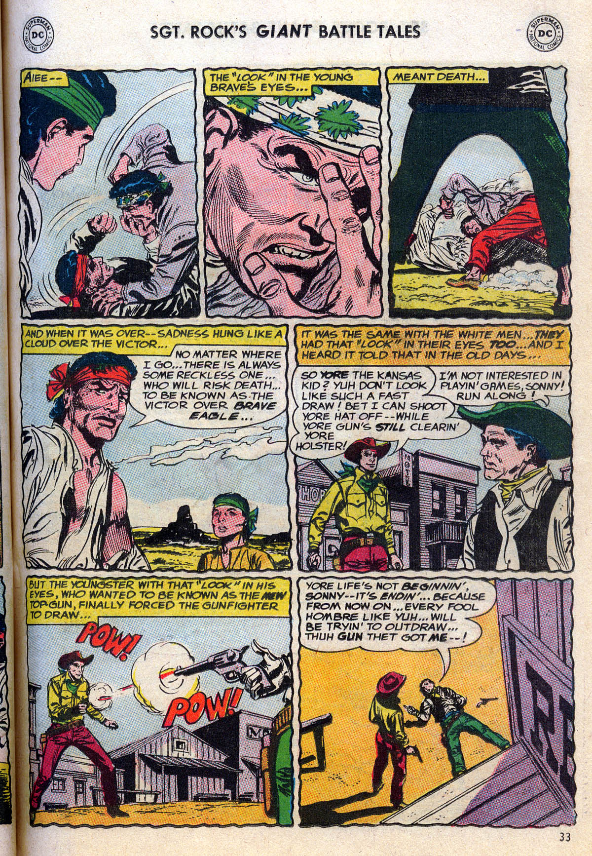 Read online Our Army at War (1952) comic -  Issue #164 - 34