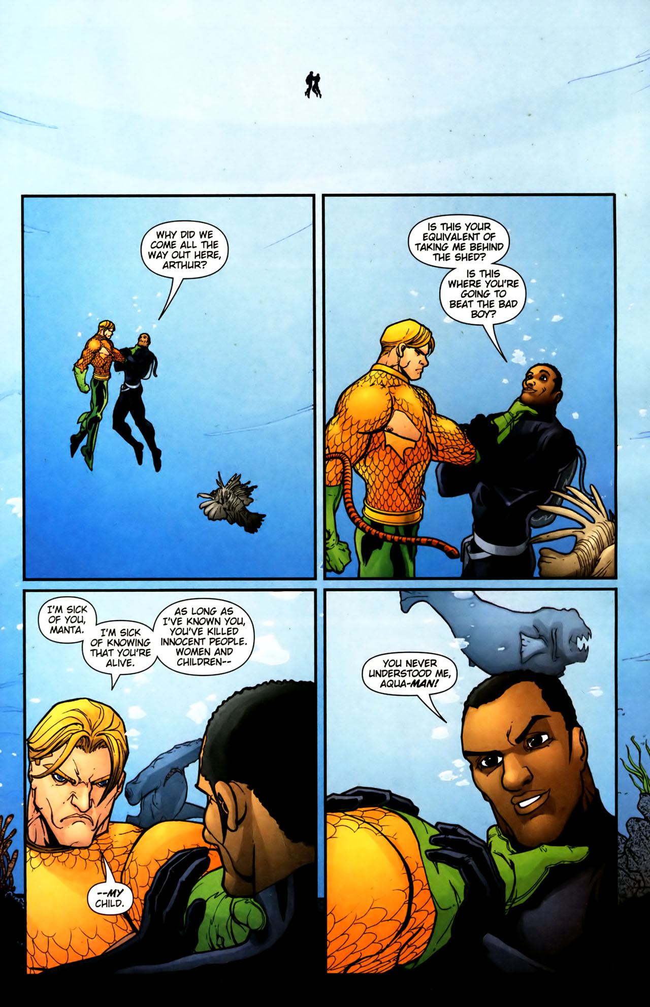 Read online Aquaman (2003) comic -  Issue #39 - 20