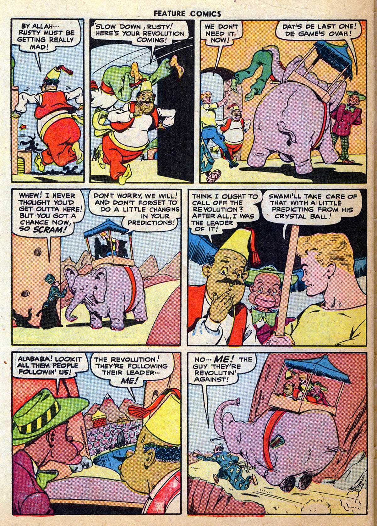 Read online Feature Comics comic -  Issue #108 - 56