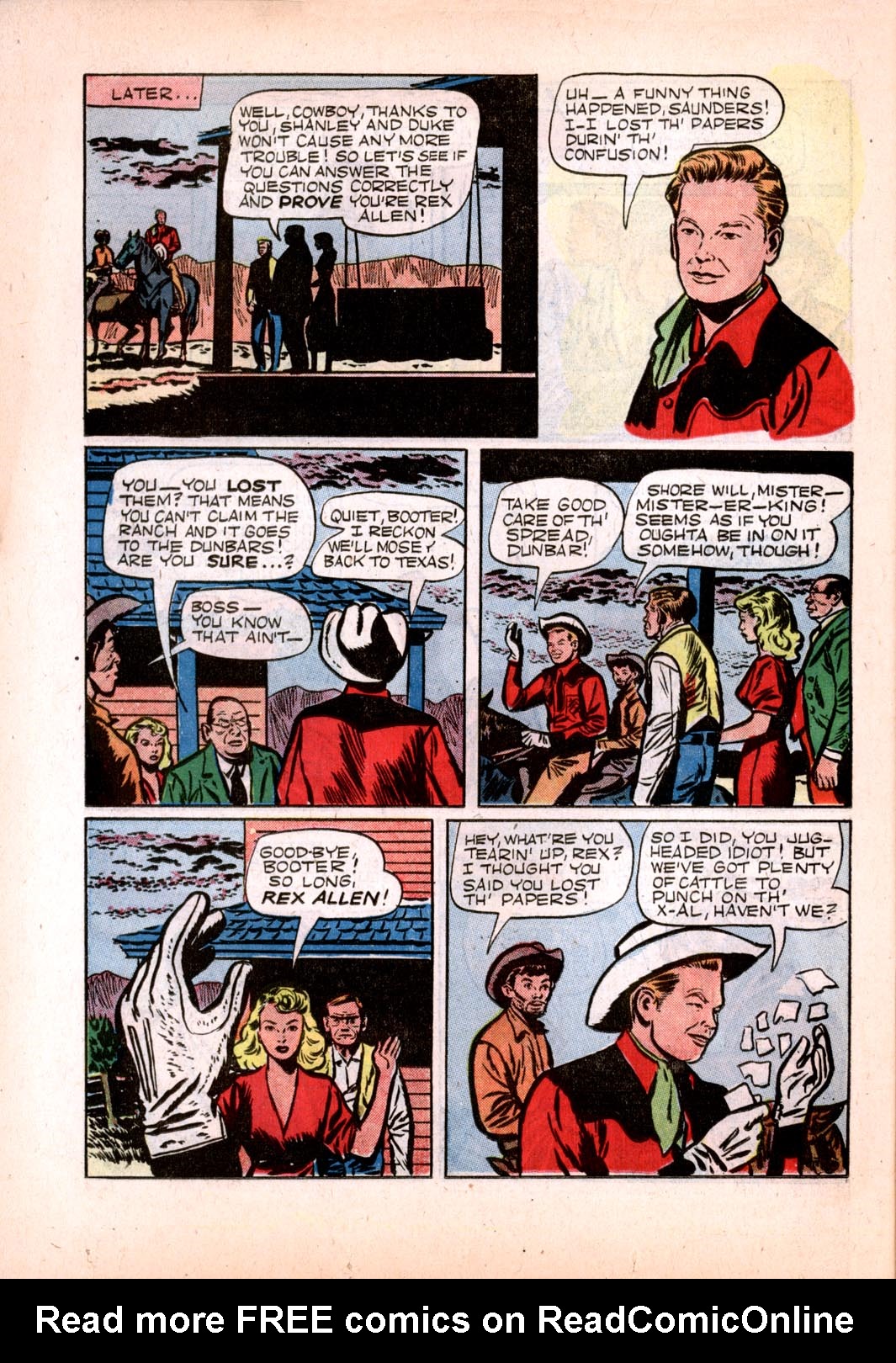 Read online Four Color Comics comic -  Issue #316 - 34