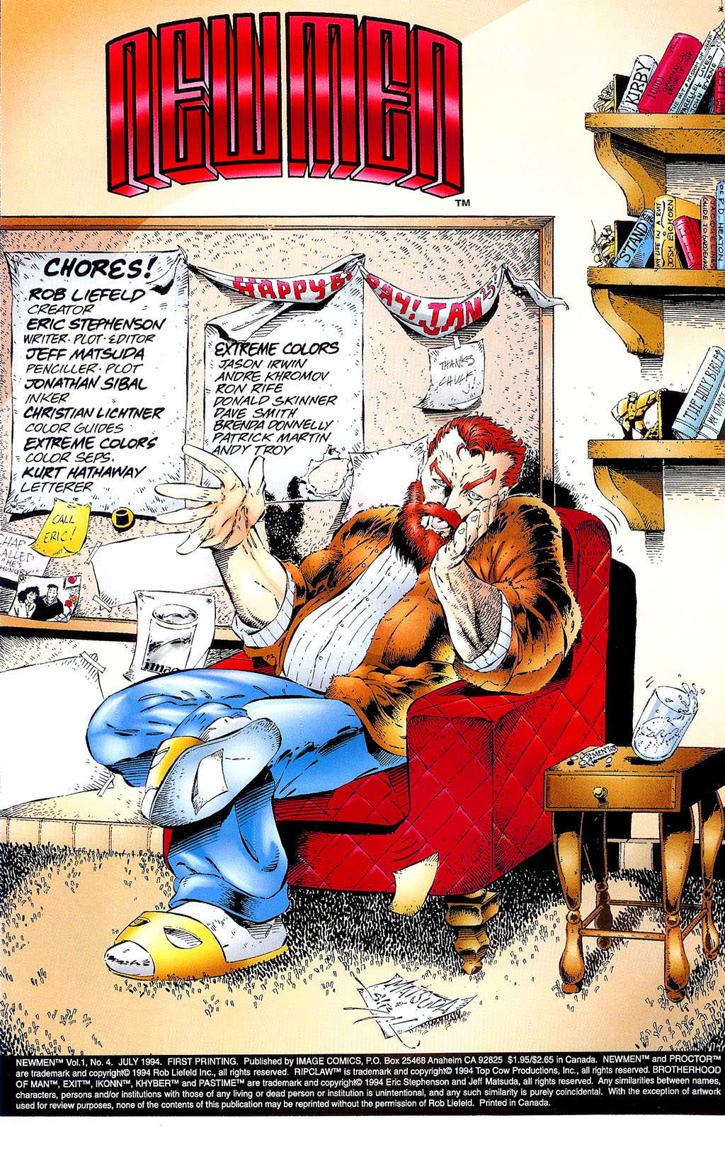 Read online NewMen comic -  Issue #4 - 2