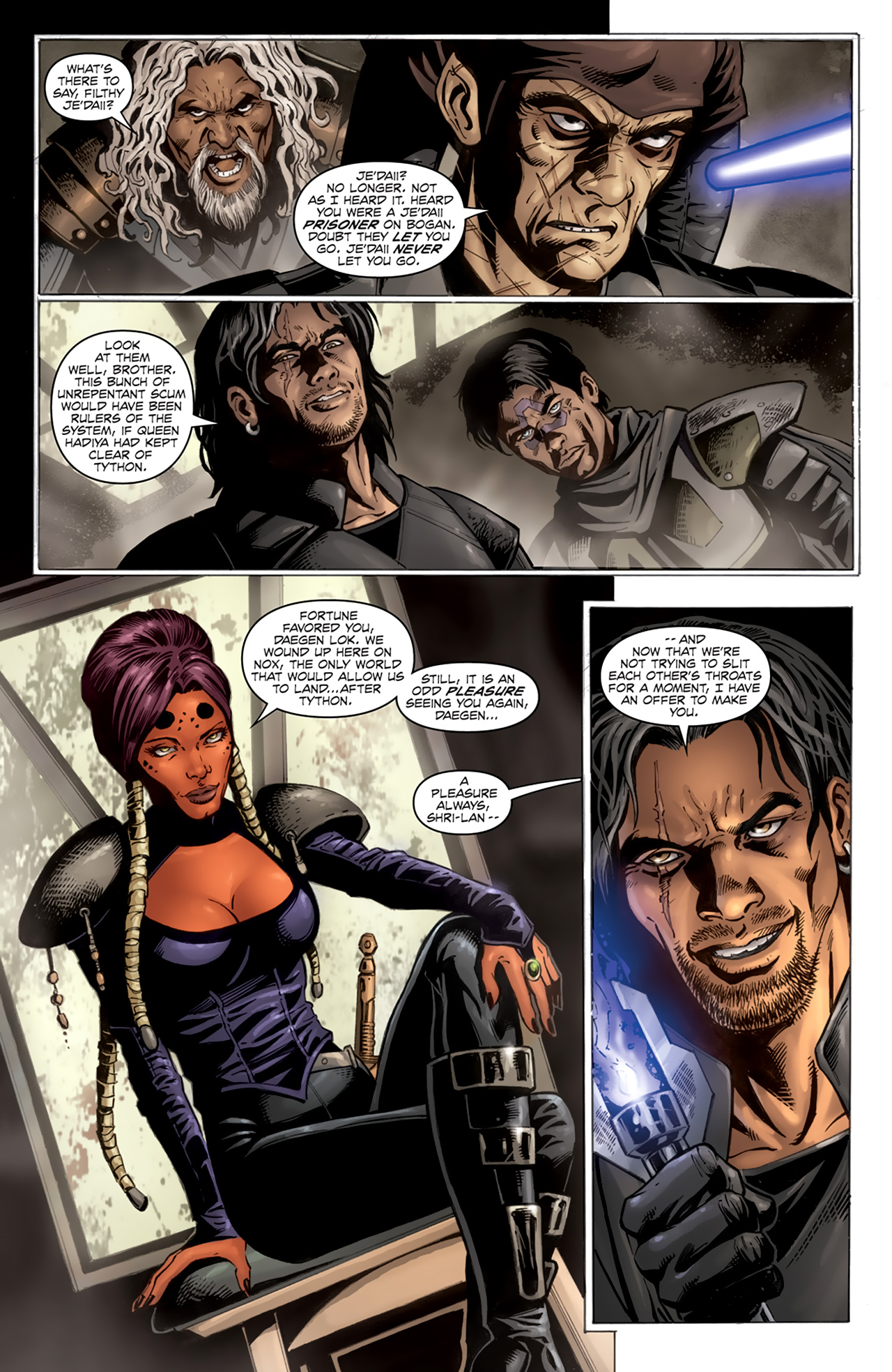Read online Star Wars: Dawn of the Jedi - Prisoner of Bogan comic -  Issue #4 - 6