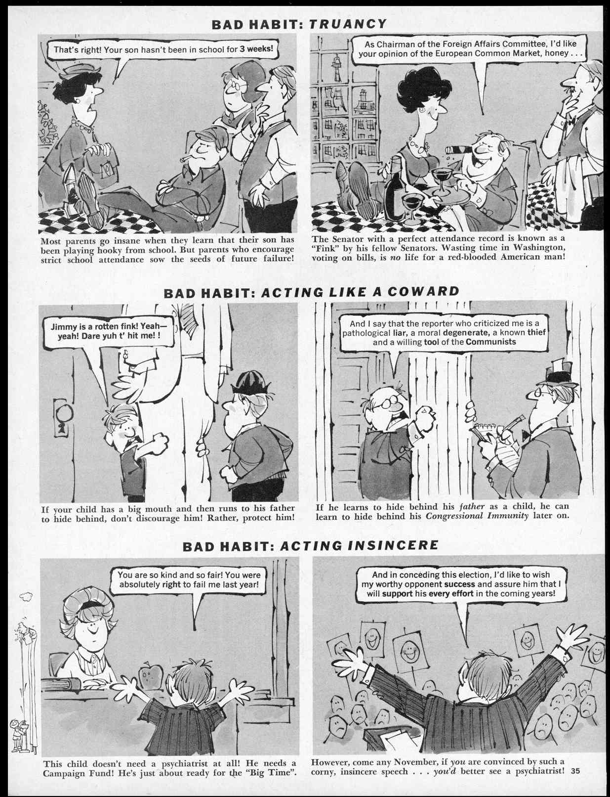 Read online MAD comic -  Issue #91 - 37