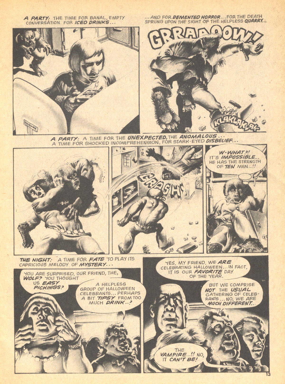 Read online Creepy (1964) comic -  Issue #58 - 13