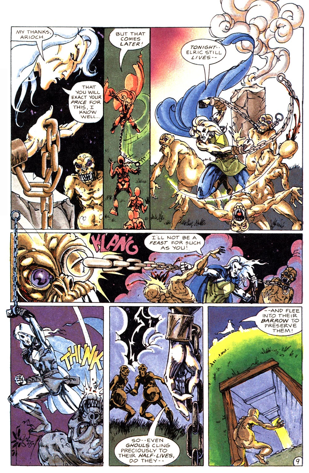 Read online Elric: The Bane of the Black Sword comic -  Issue #4 - 11