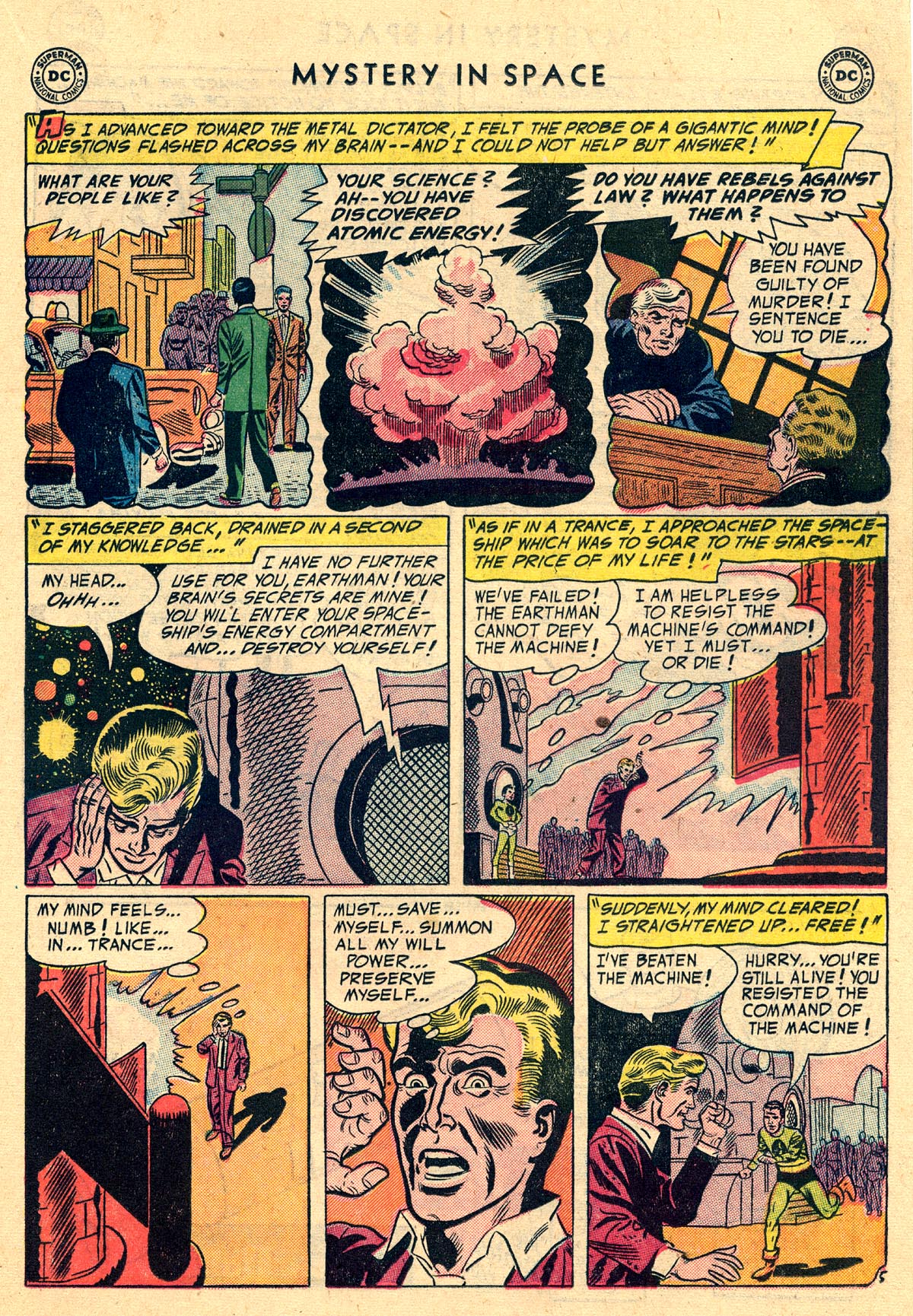 Read online Mystery in Space (1951) comic -  Issue #16 - 23