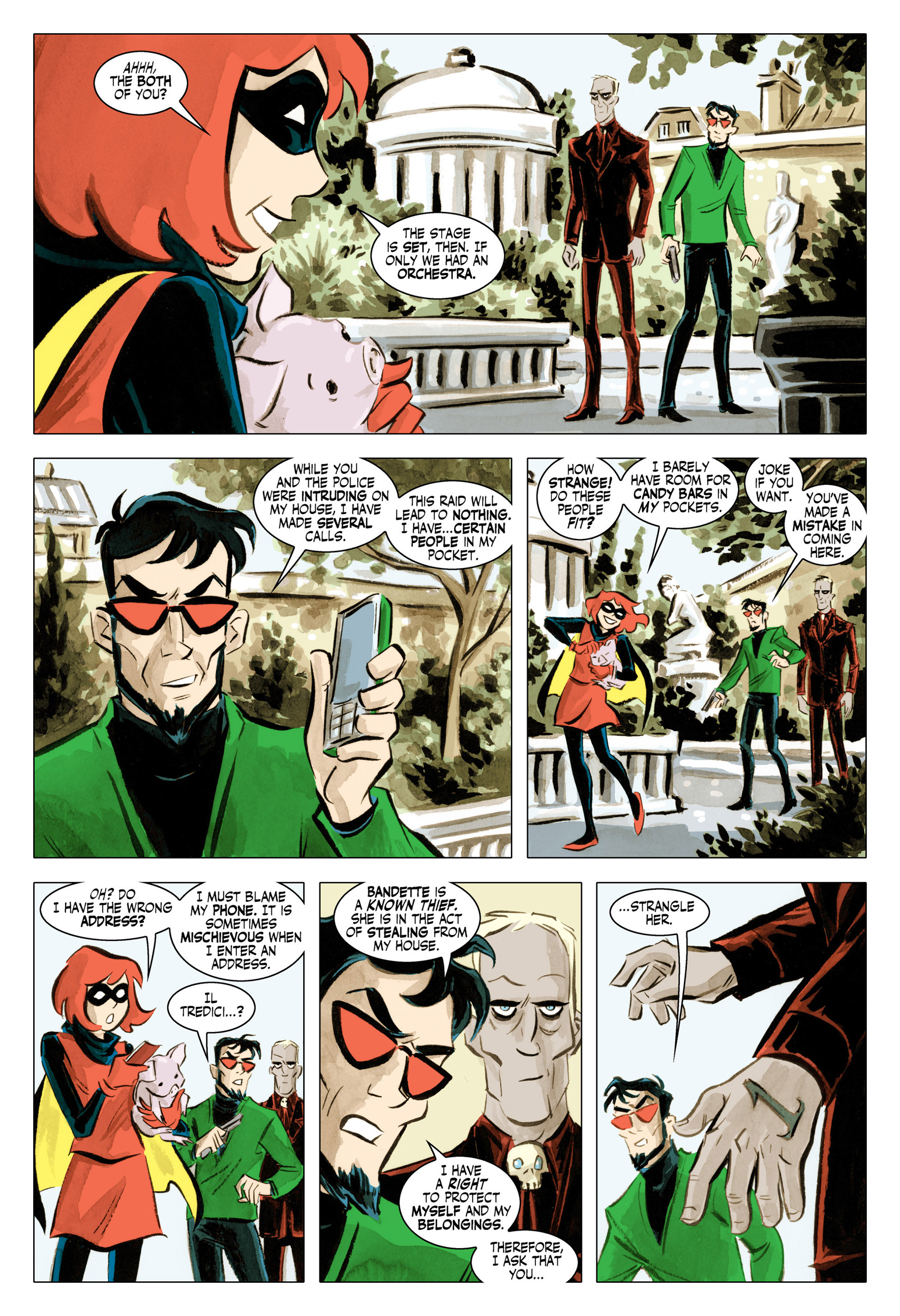 Read online Bandette (2012) comic -  Issue #8 - 18