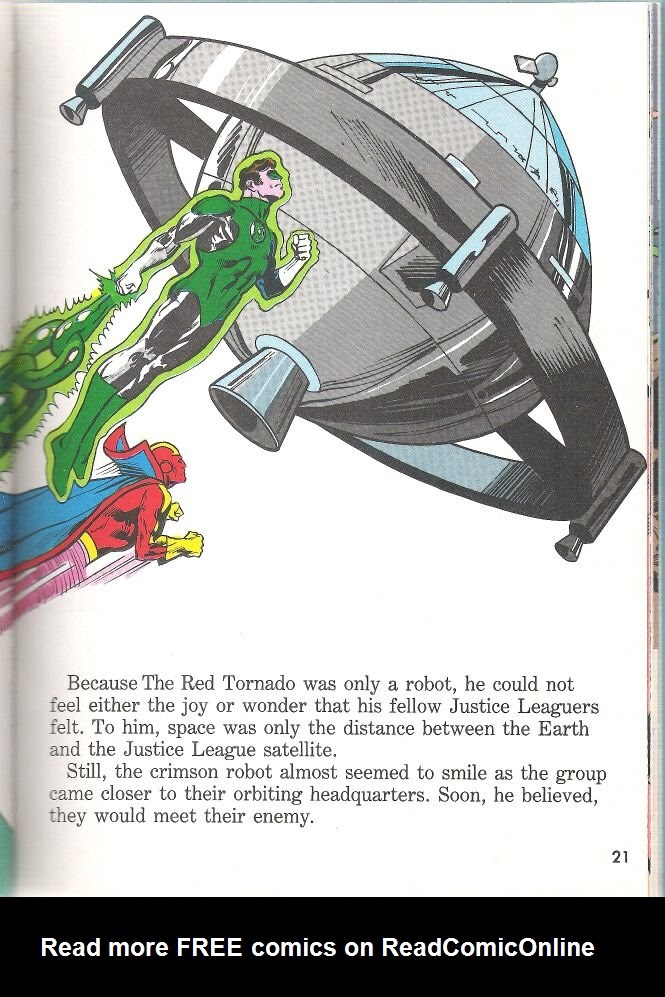 Read online Justice League of America in The Lunar Invaders comic -  Issue # Full - 21