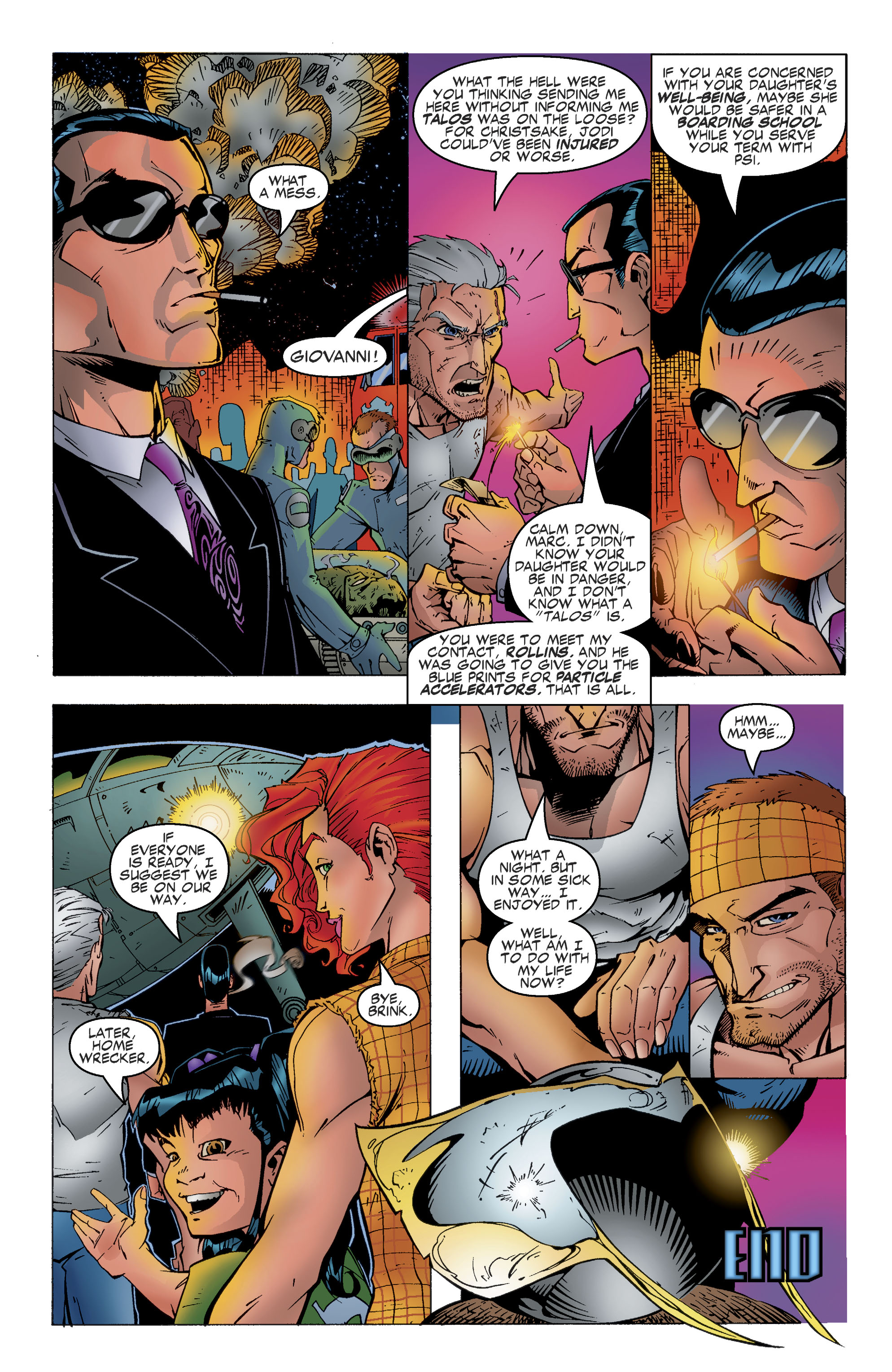 Read online Backlash comic -  Issue #23 - 23