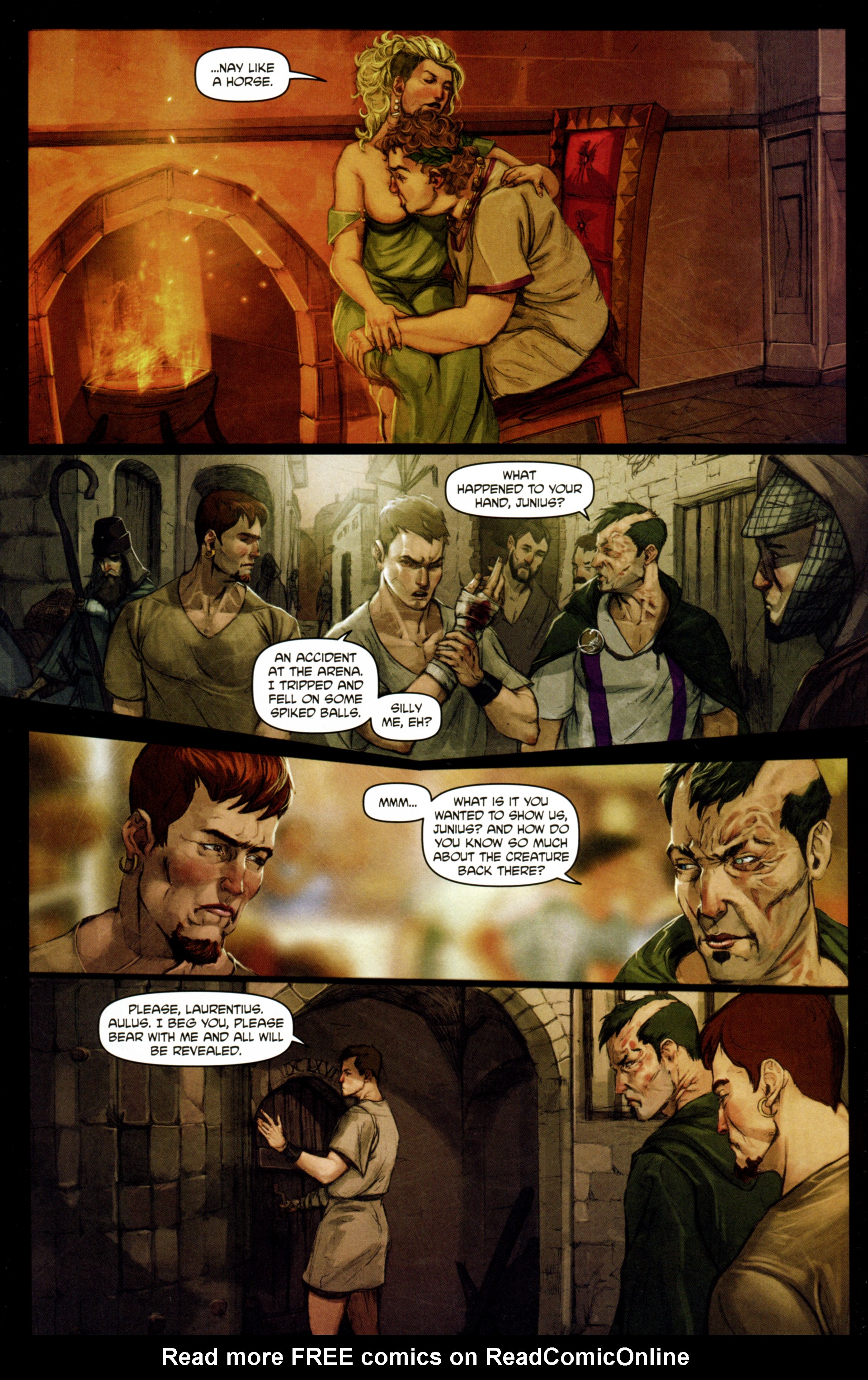 Read online Caligula: Heart of Rome comic -  Issue #3 - 12