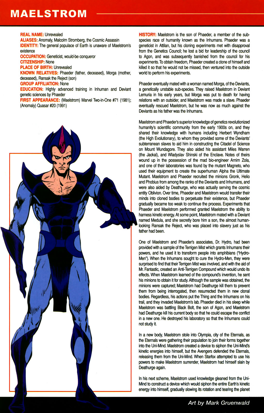Read online All-New Official Handbook of the Marvel Universe A to Z comic -  Issue #6 - 56