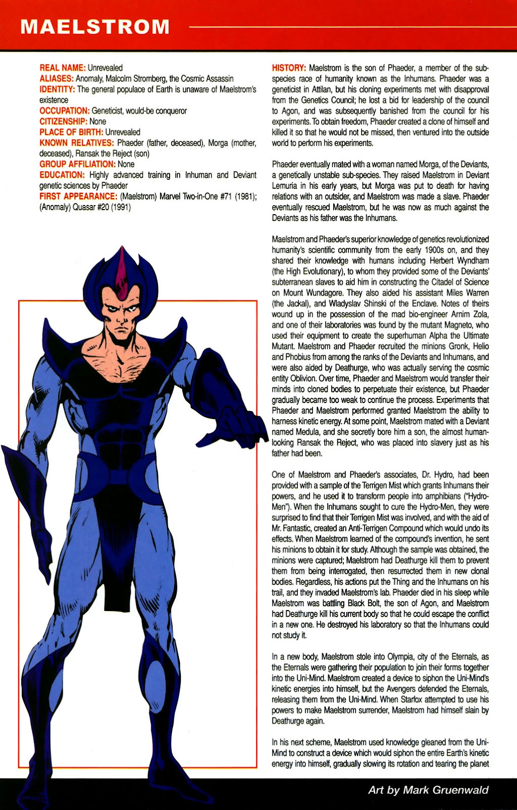 All-New Official Handbook of the Marvel Universe A to Z issue 6 - Page 56