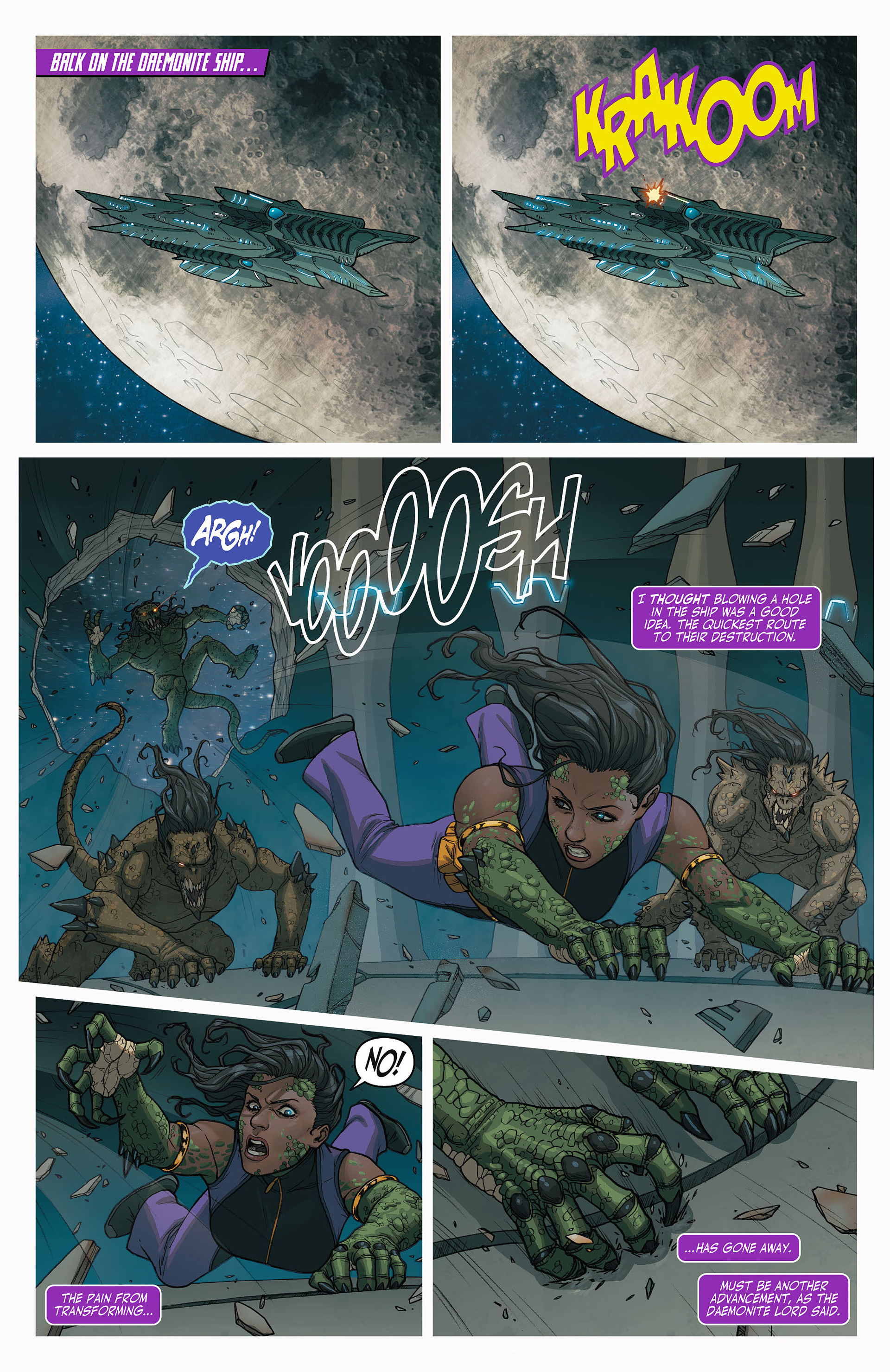 Read online Voodoo (2011) comic -  Issue #7 - 10