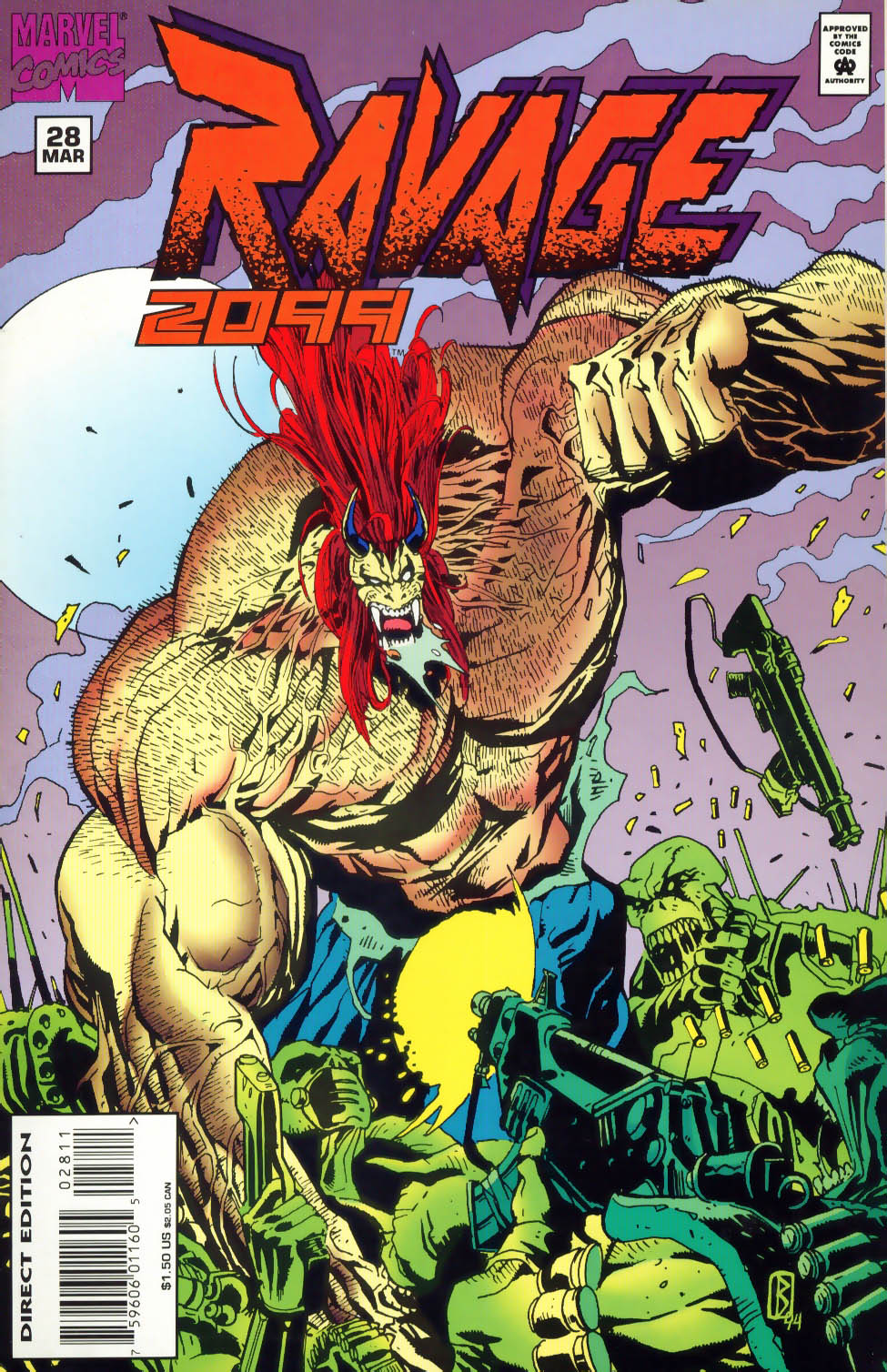 Read online Ravage 2099 comic -  Issue #28 - 2