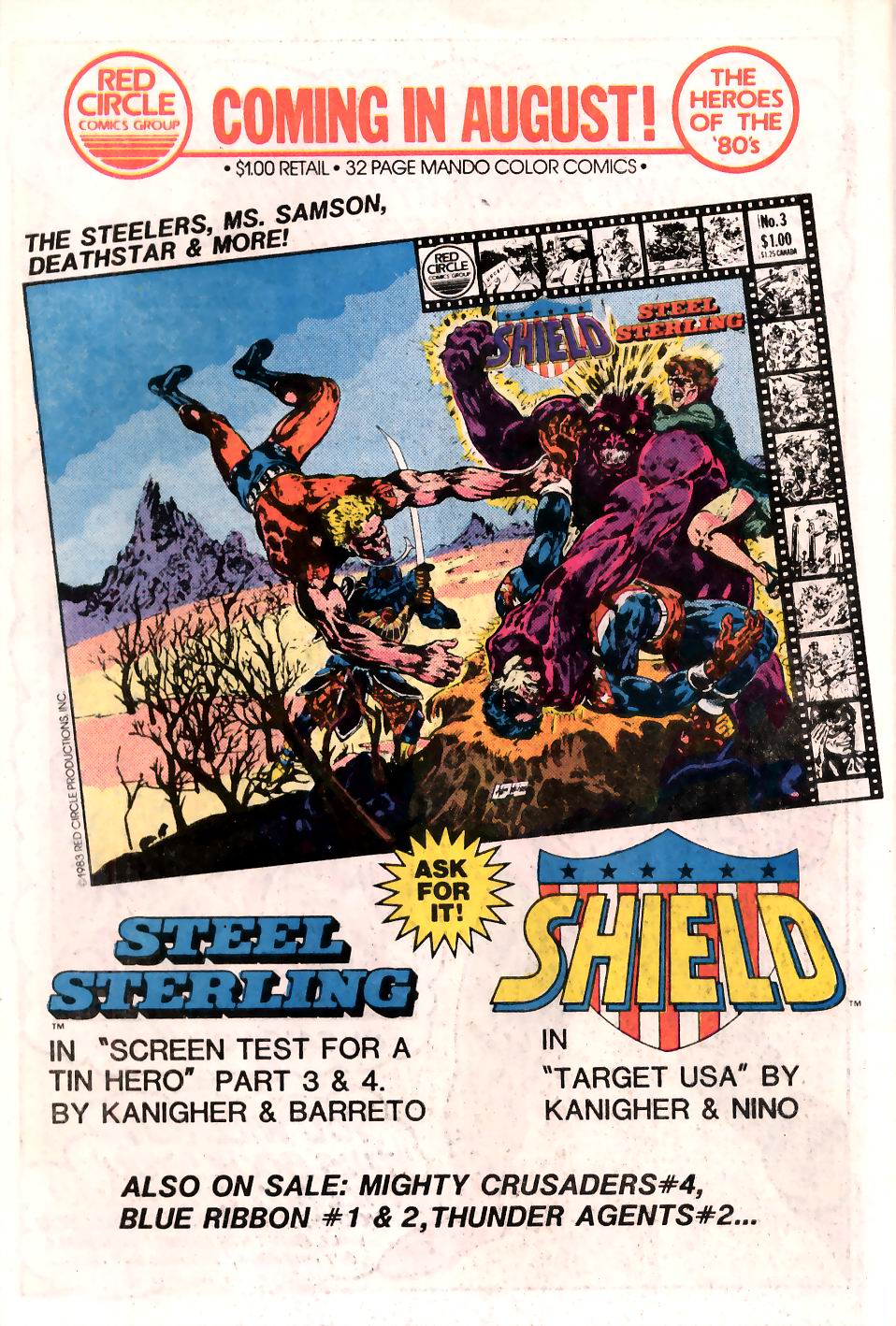 Read online The Comet (1983) comic -  Issue #1 - 35