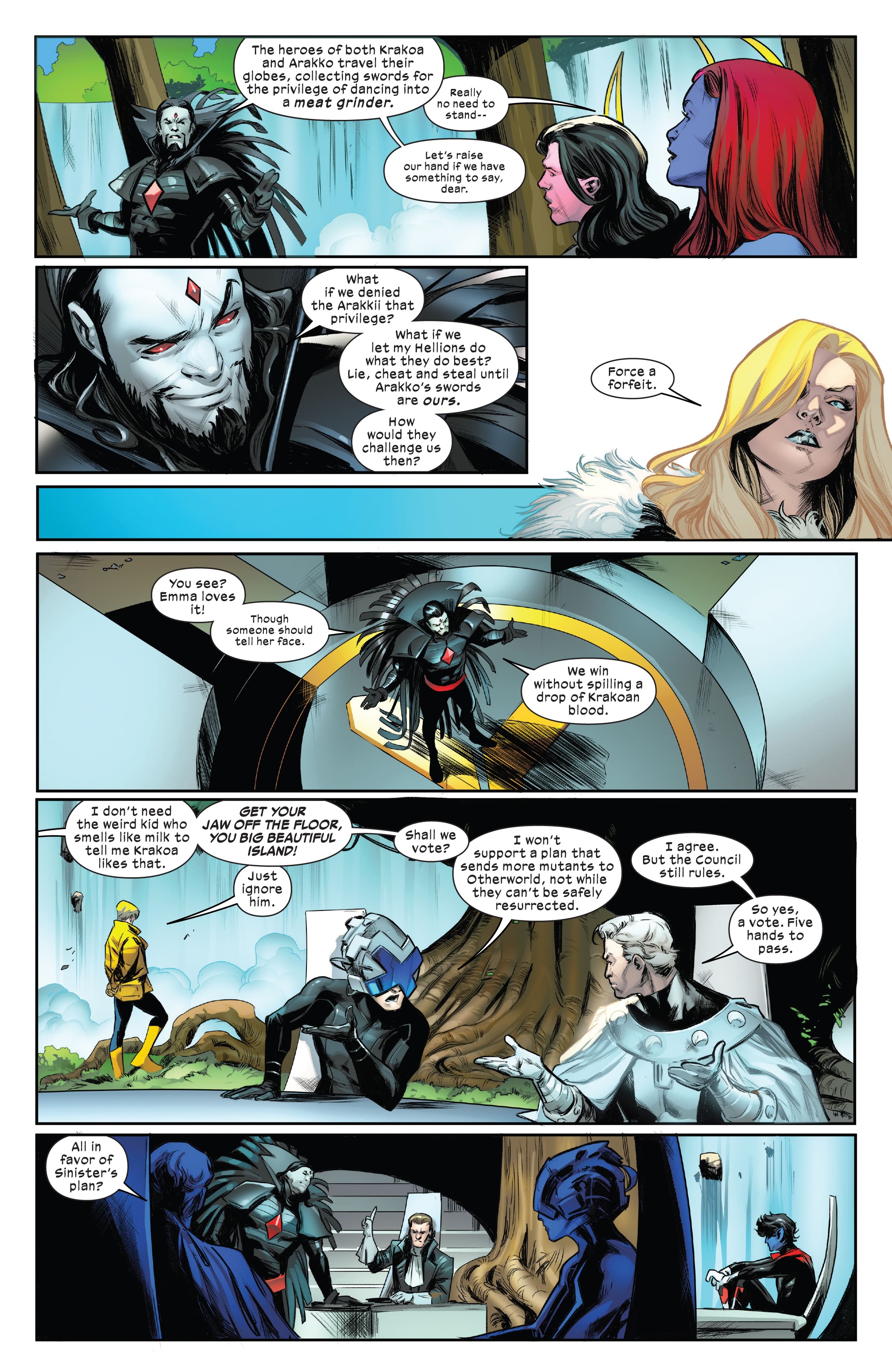 Read online Hellions comic -  Issue #5 - 9