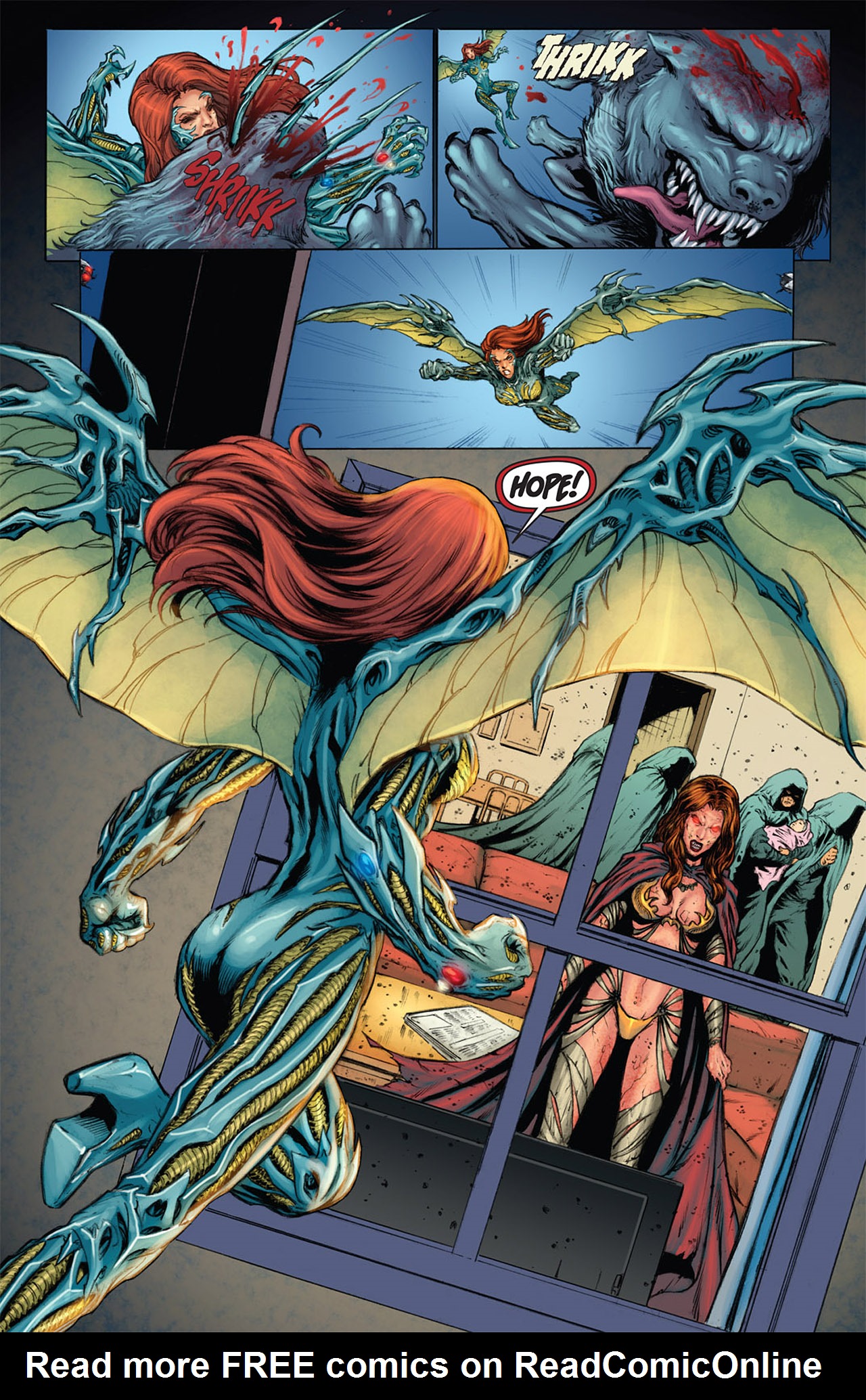 Read online Witchblade/Red Sonja comic -  Issue #3 - 7