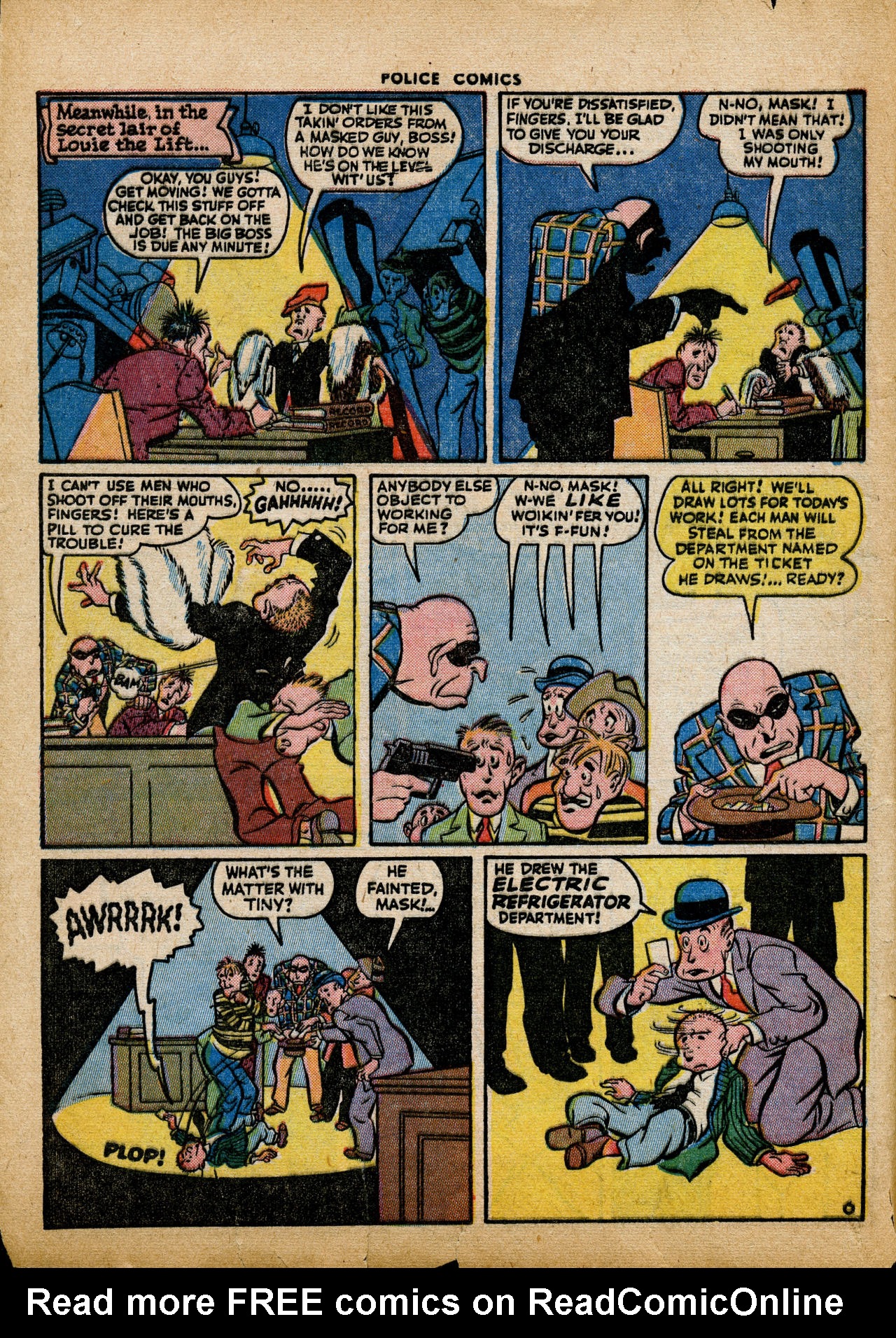 Read online Police Comics comic -  Issue #41 - 8