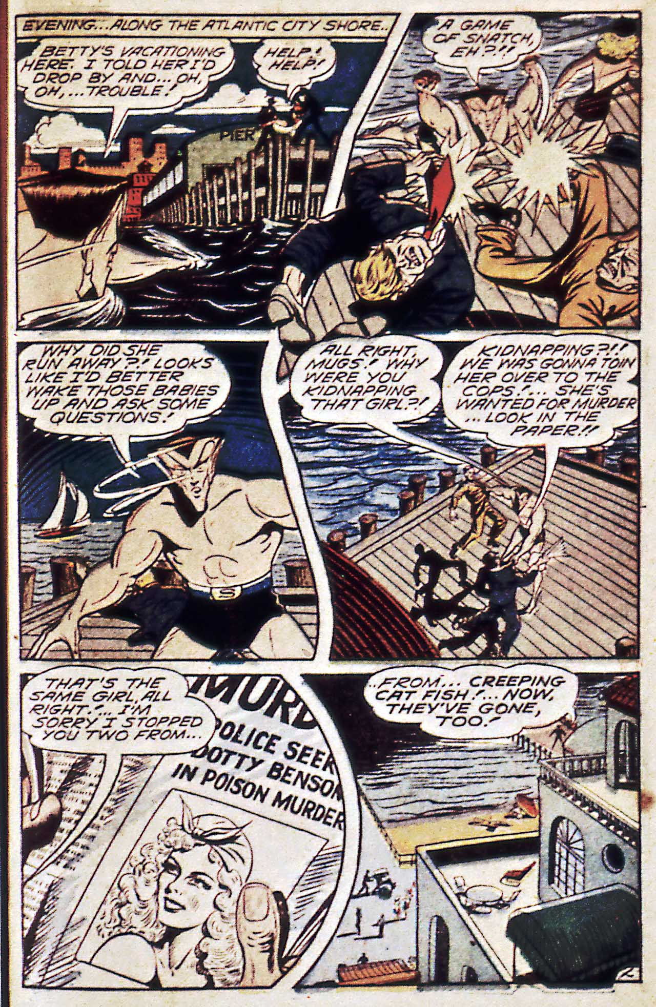 Read online The Human Torch (1940) comic -  Issue #20 - 24