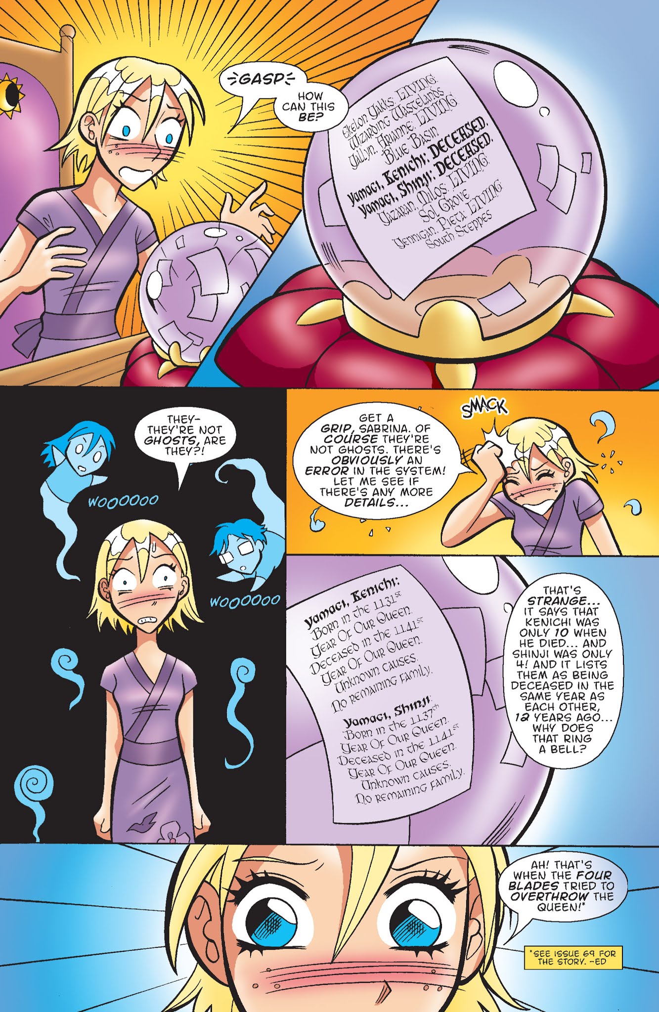 Read online Sabrina the Teenage Witch (2000) comic -  Issue #74 - 17