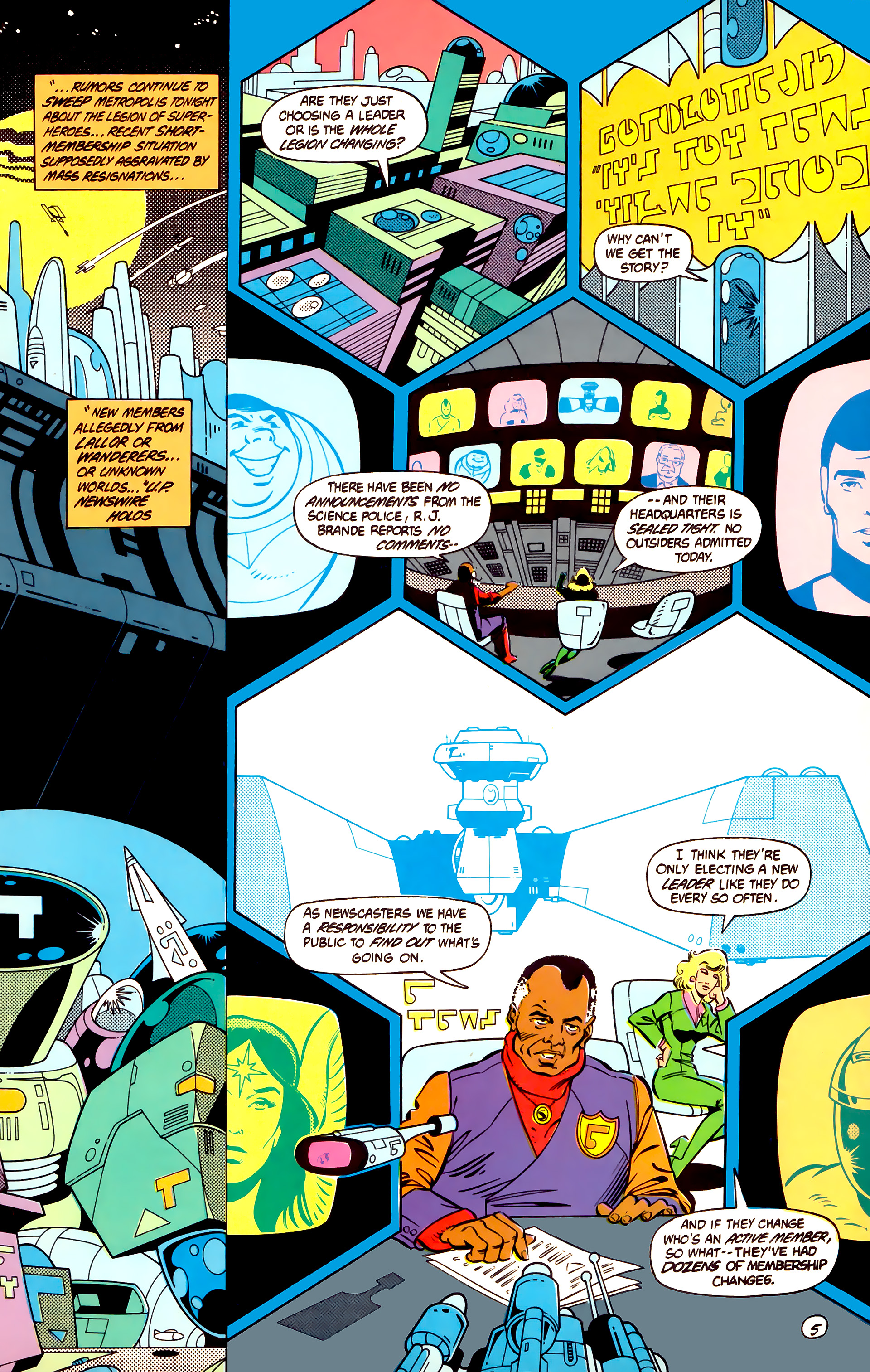 Read online Legion of Super-Heroes (1984) comic -  Issue #12 - 19