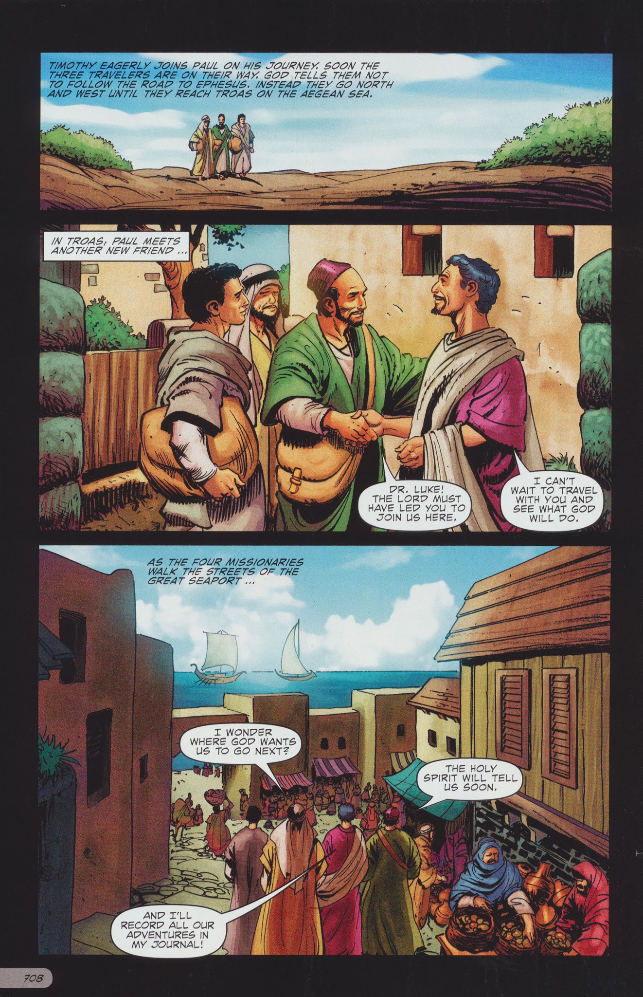 Read online The Action Bible comic -  Issue # TPB 2 - 331