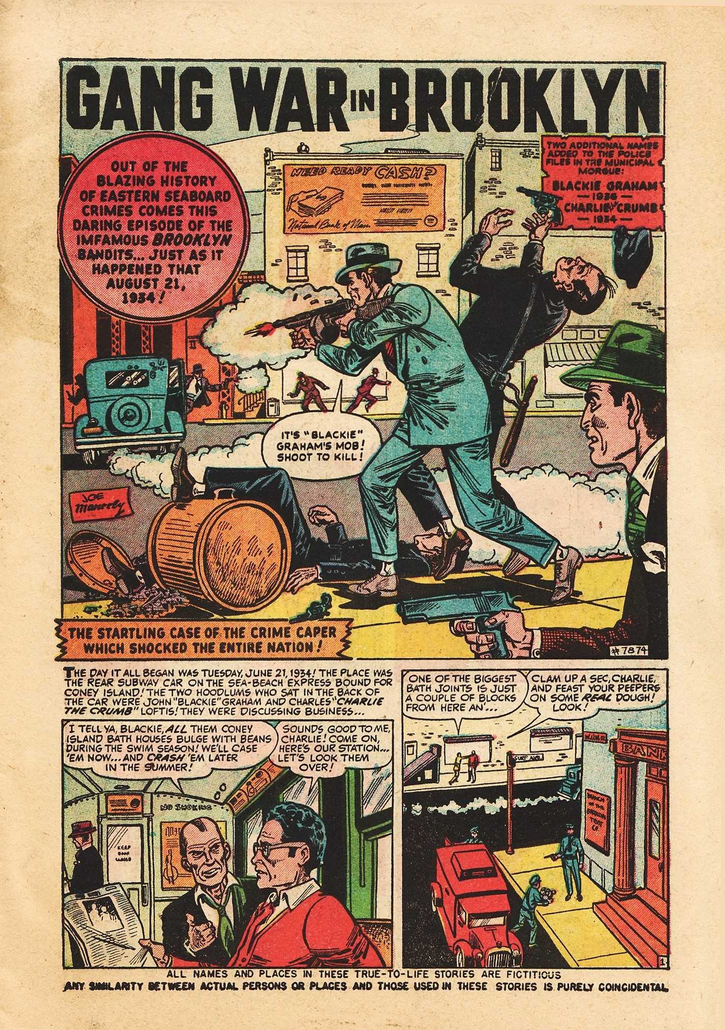 Read online Crime Cases Comics (1950) comic -  Issue #27 - 3
