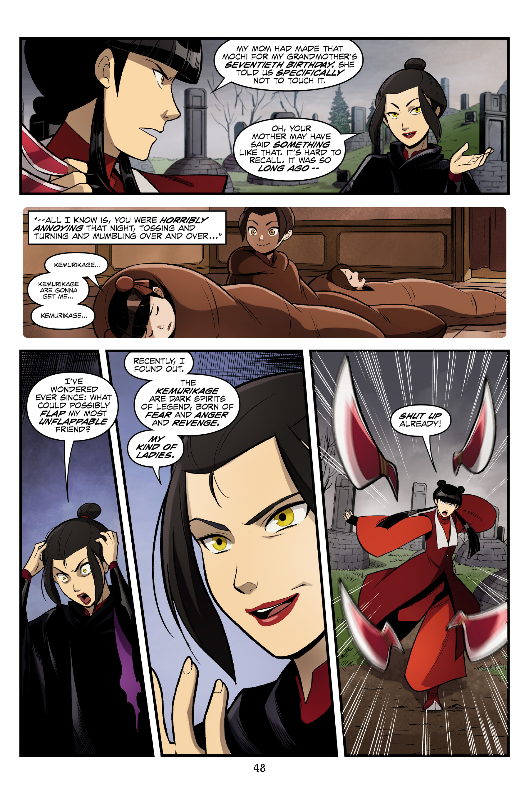 Read online Nickelodeon Avatar: The Last Airbender - Smoke and Shadow comic -  Issue # Part 3 - 49